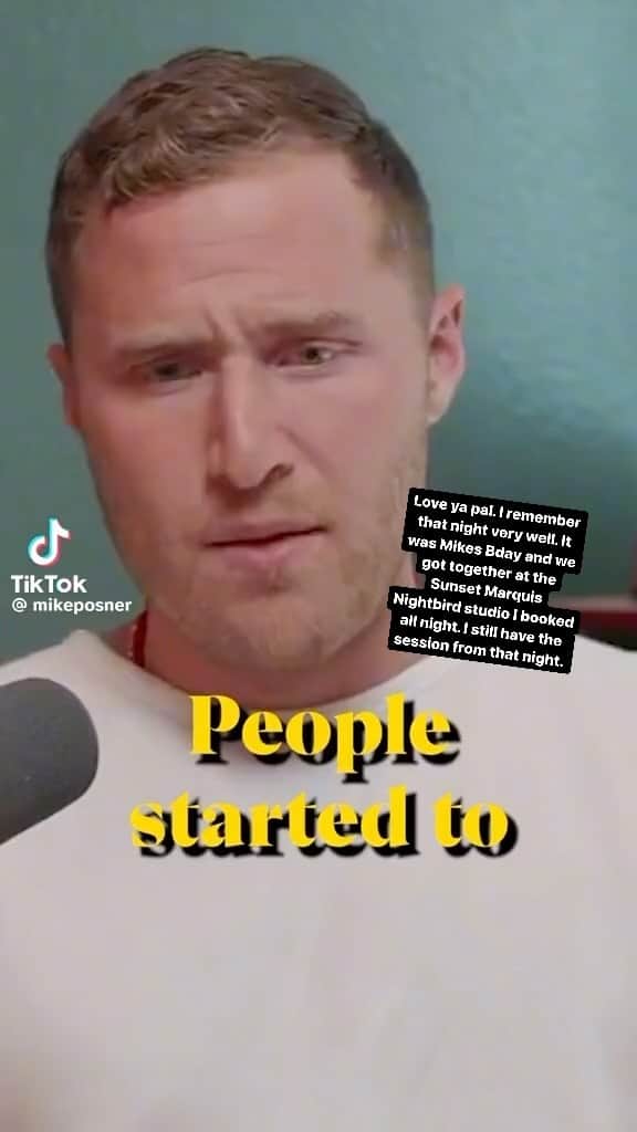 ジェイク・オーウェンのインスタグラム：「I love @mikeposner... Very cool story to listen to.. Proud of this guy. Never give up. Keep going.」