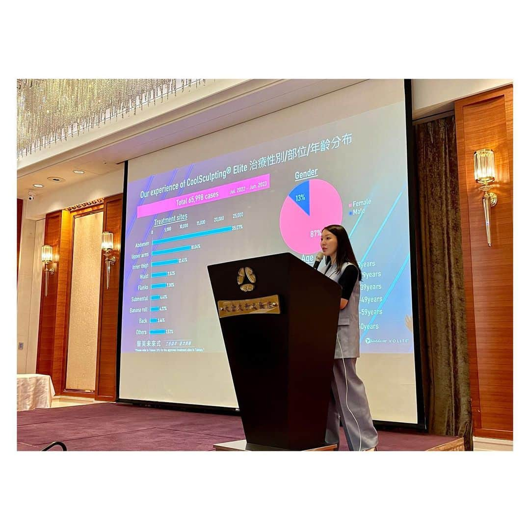 西川礼華さんのインスタグラム写真 - (西川礼華Instagram)「On the second day in Taiwan, I had the privilege of delivering a lecture to two prominent beauty chain clinics, Star Clinic and Vigor Clinic. We discussed our experiences in transitioning to the latest CoolSculpting technology and introducing VOLITE, sharing the initiatives we've undertaken in Japan.  It was truly inspiring to realize that we're not alone in our journey to standardize treatments and improve quality among chain clinics. The sensitivity towards complication management, given the large number of patients we see, resonated closely with my own experiences.  In the realm of chain clinic management, the ability to balance caution and progress is crucial. Through the Q&A session, I, too, learned valuable lessons.   台湾2日目は、台湾の美容チェーンクリニックとしてキーアカウントであるStar ClinicとVigor Clinicに向けた講演を行いました。 CoolSculptingの新旧切替えやVOLITEの導入にあたって我々が日本で行なった取り組みをシェアしながら、改めて、チェーンクリニックとして治療標準化と質の向上に試行錯誤しているのは我々だけではないということを知って、なんだか勇気づけられました。そして、多数の患者を見るからこそ合併症マネジメントについて敏感なところも、私の感覚と近く思いました。ブレーキとアクセルの判断がチェーンクリニックの経営において肝ですので、質疑応答を通じて私も学ばせていただきました。  #CoolSculptingelite #VOLITE #ComplicationManagement #ContinuousLearning #ClinicManagement #TaiwanTrip #Inspiration #ProfessionalGrowth #SBC #ayakanishikawa」9月18日 21時50分 - ayakanishikawa