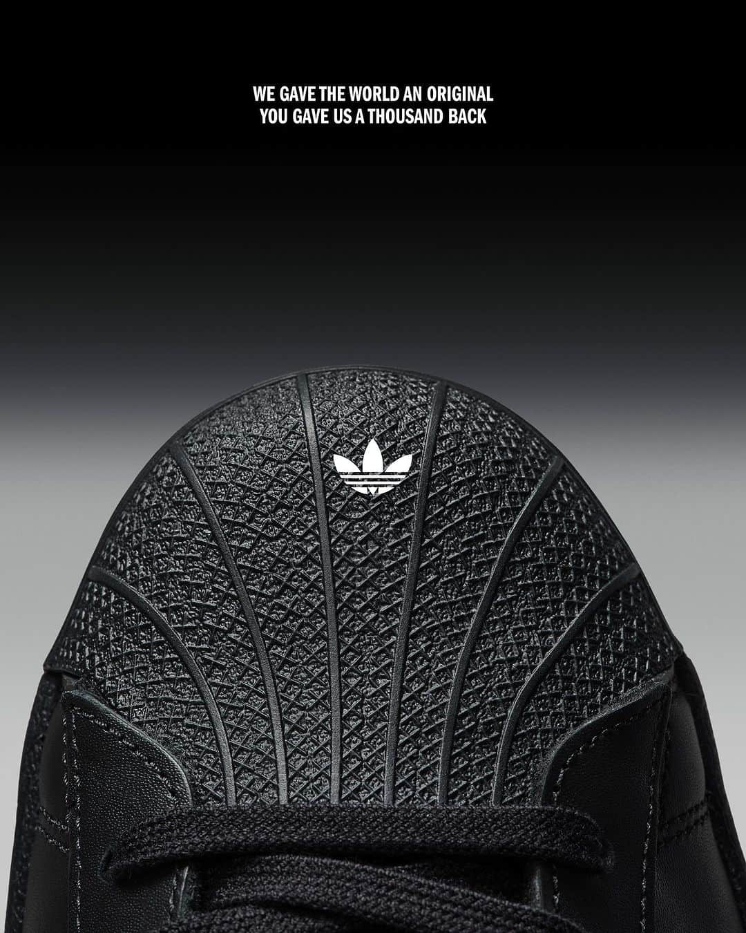 adidas Originalsのインスタグラム：「A true original that changed the game the moment it stepped off the court.   #adidasSuperstar #WeGaveTheWorldAnOriginal」