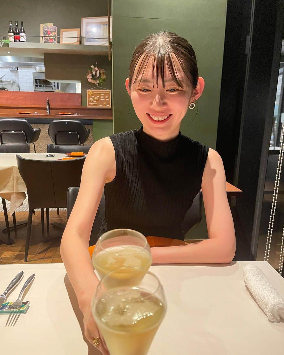 吉野千穂さんのインスタグラム写真 - (吉野千穂Instagram)「久しぶりのルッコリーナ🥂 おいしい料理とおいしいワインに いつものみんなで幸せでした🥲💗  ふわふわの生ハムが変わらず最高においしかったな😌  酔っ払う前に写真撮ってもらってよかった笑  #birthday#anniversary #ルッコリーナ#飯田橋#飯田橋ディナー#生ハム#ワインに合う料理 #千穂飯#おうちごはん#作りたくなるおうちごはん#おつまみサラダ#おつまみ#家飲みつまみ#おうち飲み#おうち居酒屋」9月18日 22時00分 - chiho_yoshino