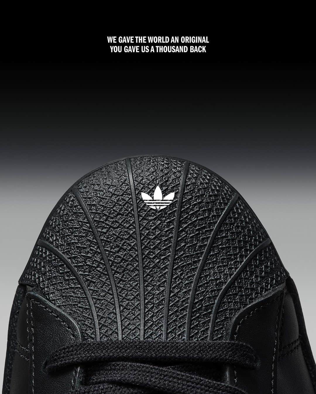 adidas UKのインスタグラム：「A true original that changed the game the moment it stepped off the court.   #adidasSuperstar #WeGaveTheWorldAnOriginal」