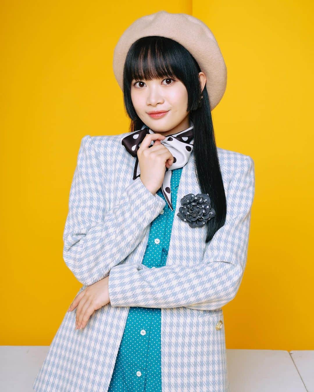 のインスタグラム：「#演劇女子部  「ビヨスパイ 　　　〜消えたアタッシュケース〜」  マコ役 里吉うたの  #ビヨスパイ  #里吉うたの #BEYOOOOONDS」