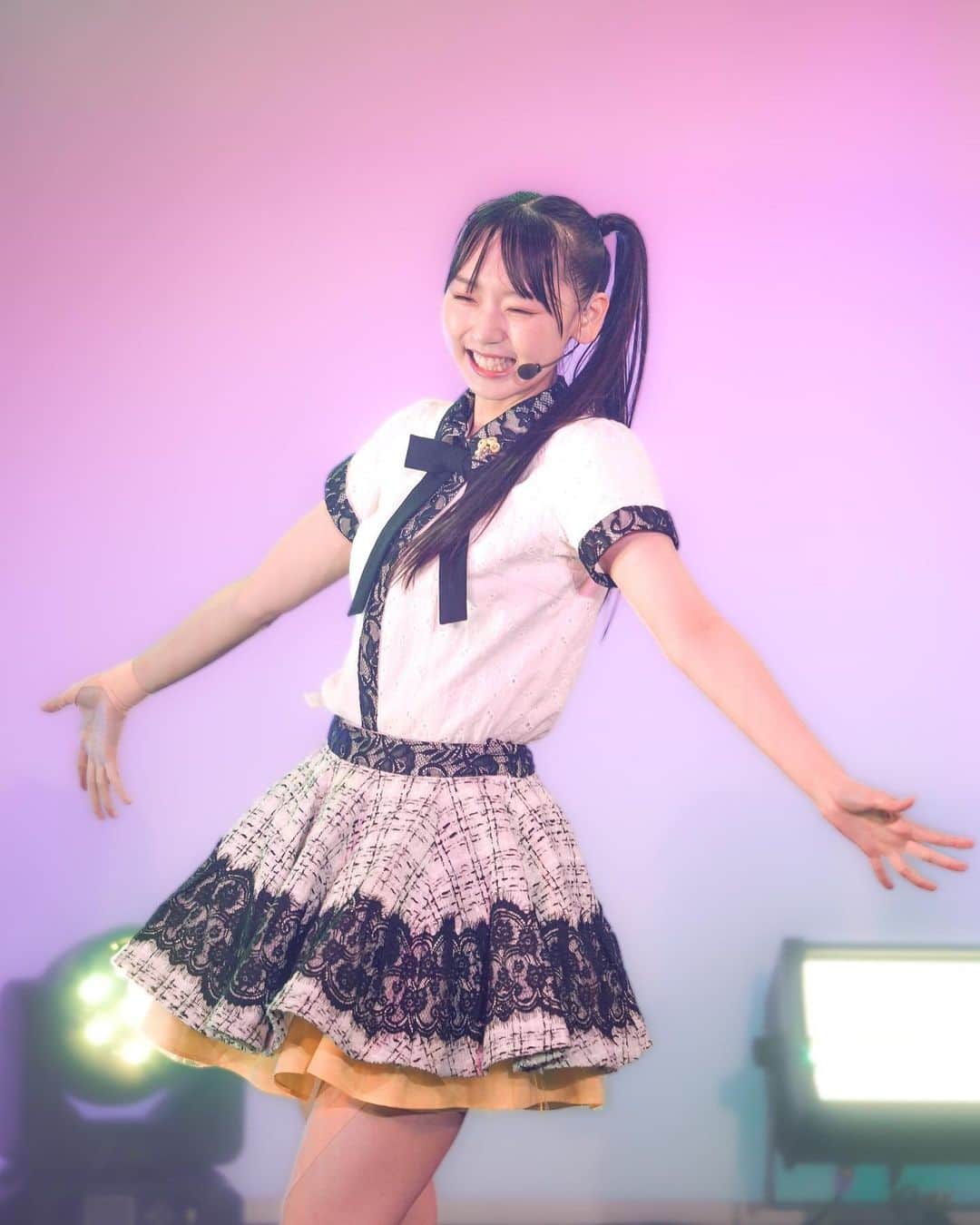 泉綾乃のインスタグラム：「✨🎀✨  #nmb48 #ライブ #nmb48_カメコ」