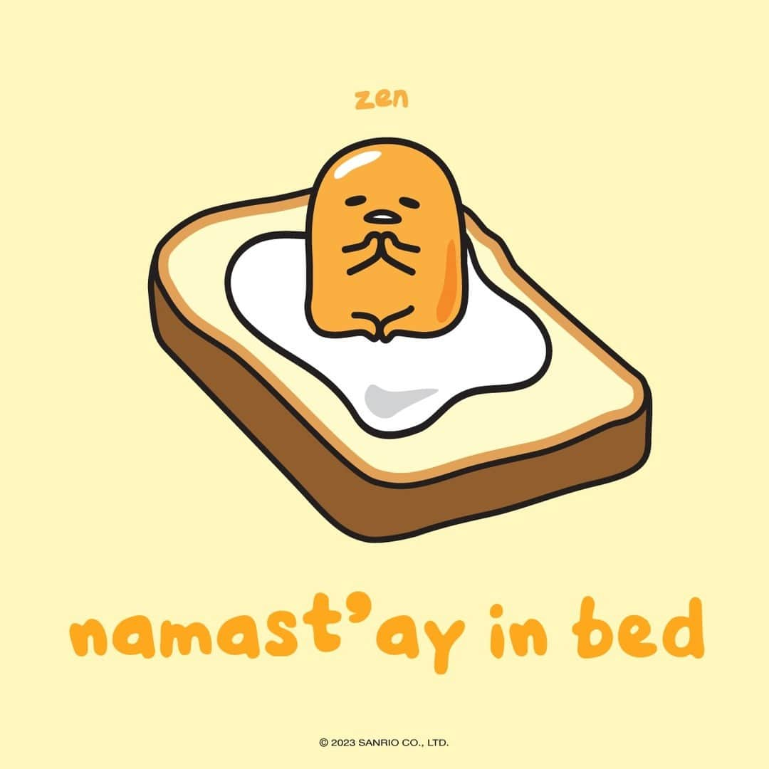 ぐでたまさんのインスタグラム写真 - (ぐでたまInstagram)「meh... 🛏 #mondaymotivation」9月19日 1時01分 - gudetama