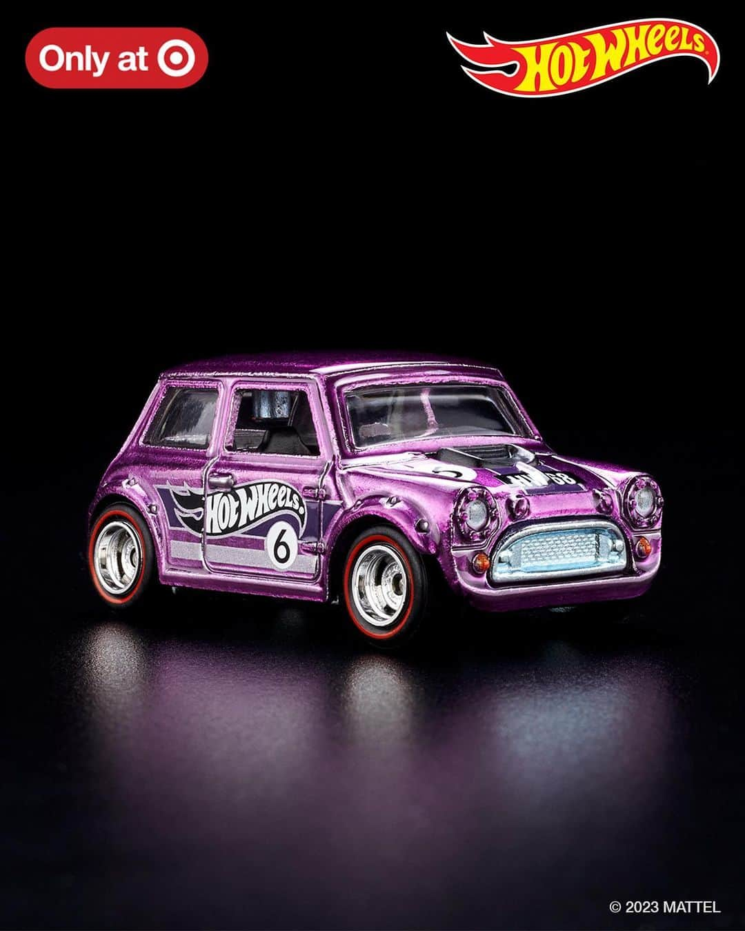 Hot Wheelsのインスタグラム：「Make room for one more!  Add the Morris Mini to your collection when you buy $20 of die-casts at @Target.   Learn more at HotWheelsCollectors.com. #HotWheels」