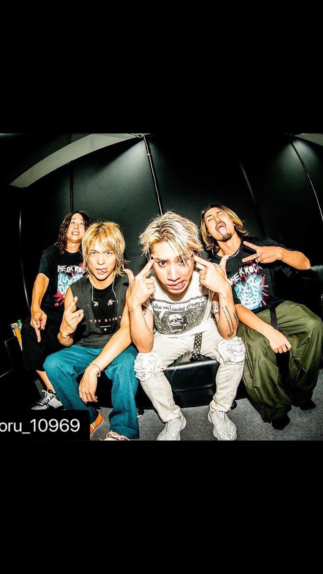 ONE OK ROCK WORLDのインスタグラム