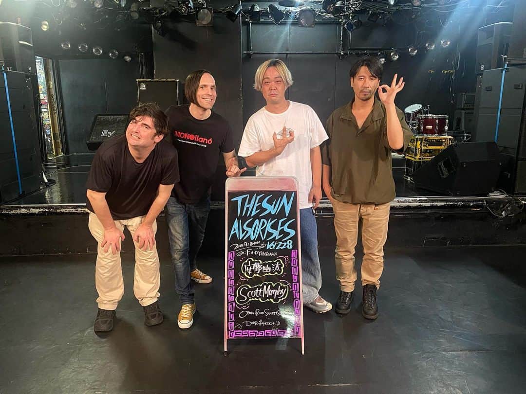 安野勇太のインスタグラム：「2023/9/18 横浜FADにて安野幽汰でした。ありがとうございました。スコットもジョニーさんも塾長もさすがのライブでした！楽しかったです。遊びに来てくれた皆さま、励みになりました、ありがとう😊機を見て、幽でも全国いろんなところに行けるよう精進いたします🙇何卒！」