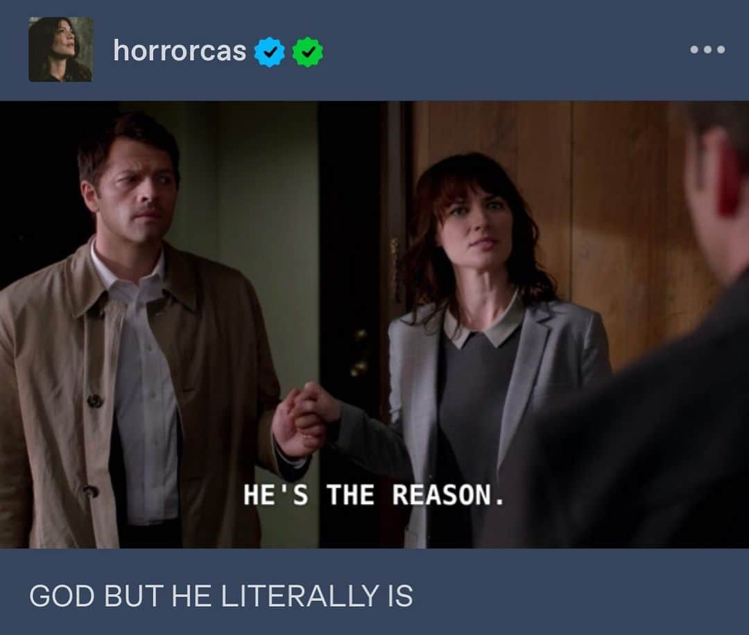 Tumblrのインスタグラム：「hope u all had the best castiel day ever  #tumblr #castiel #supernatural #spn」