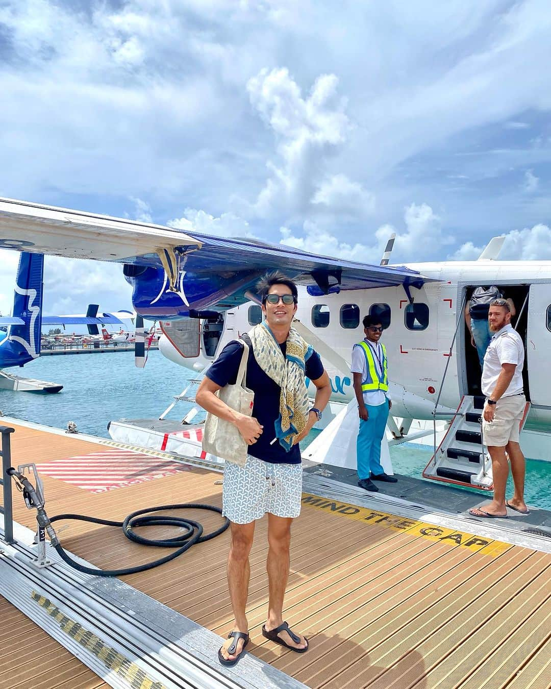 八代健さんのインスタグラム写真 - (八代健Instagram)「Maldives Trip 💙 Filled with relaxation and inspiration #maldives #beachlife #sixsenseskanuhura #sixsenses」9月19日 12時16分 - kenyashiro