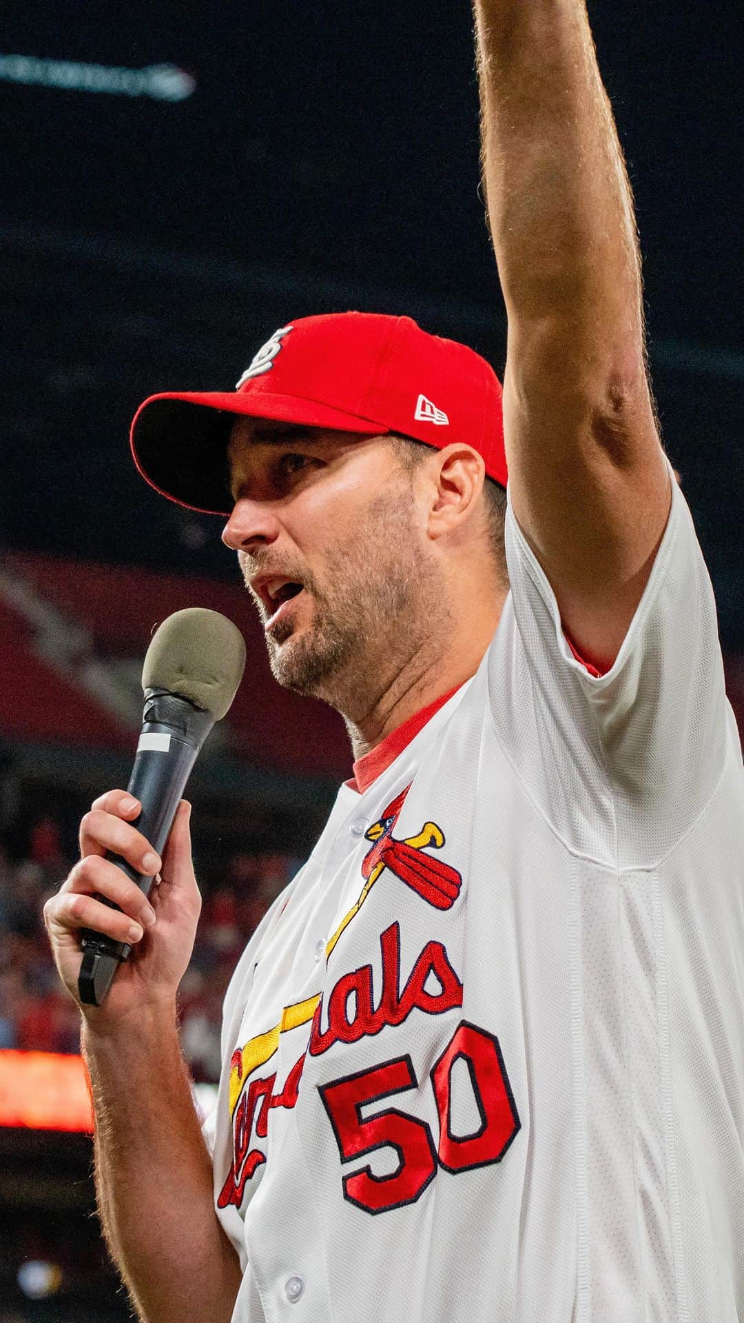 セントルイス・カージナルスのインスタグラム：「This city loves you, Waino ❤️」