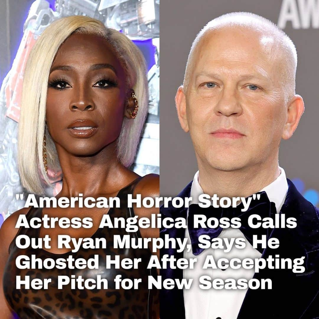 Just Jaredさんのインスタグラム写真 - (Just JaredInstagram)「"American Horror Story" actress Angelica Ross is calling out Ryan Murphy and sharing the screenshots of their emails after she says he ghosted her amid the development of a new season. She says he accepted her pitch for an all Black female cast, and then stopped responding. Read the full story at the LINK IN BIO. #AngelicaRoss #RyanMurphy #AmericanHorrorStory Photos: Getty」9月19日 12時38分 - justjared