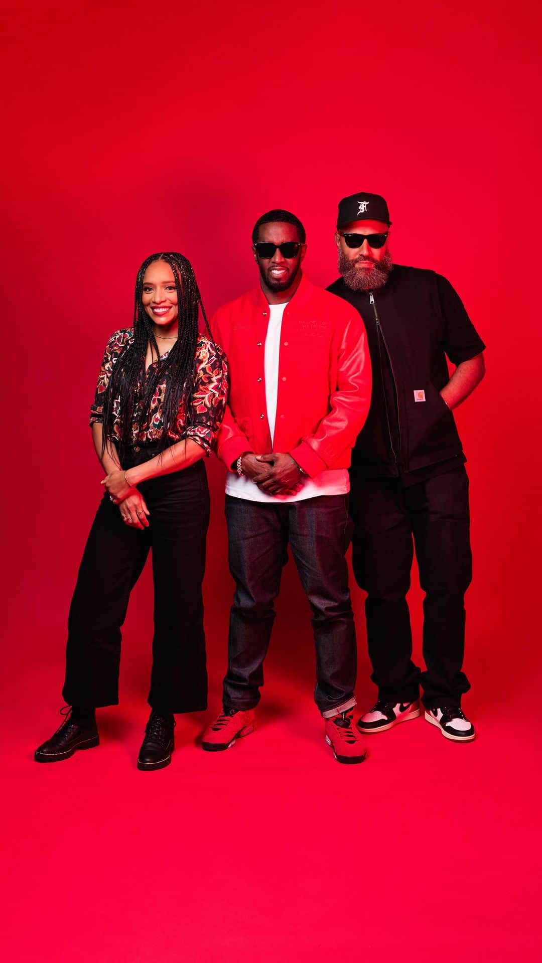 Apple Musicのインスタグラム：「Spread love, it’s the @diddy way! ❤️   Relive the Love Radio Takeover with special guests @jozzy, @frenchmontana, @yungmiami305, and more at the link in bio.」