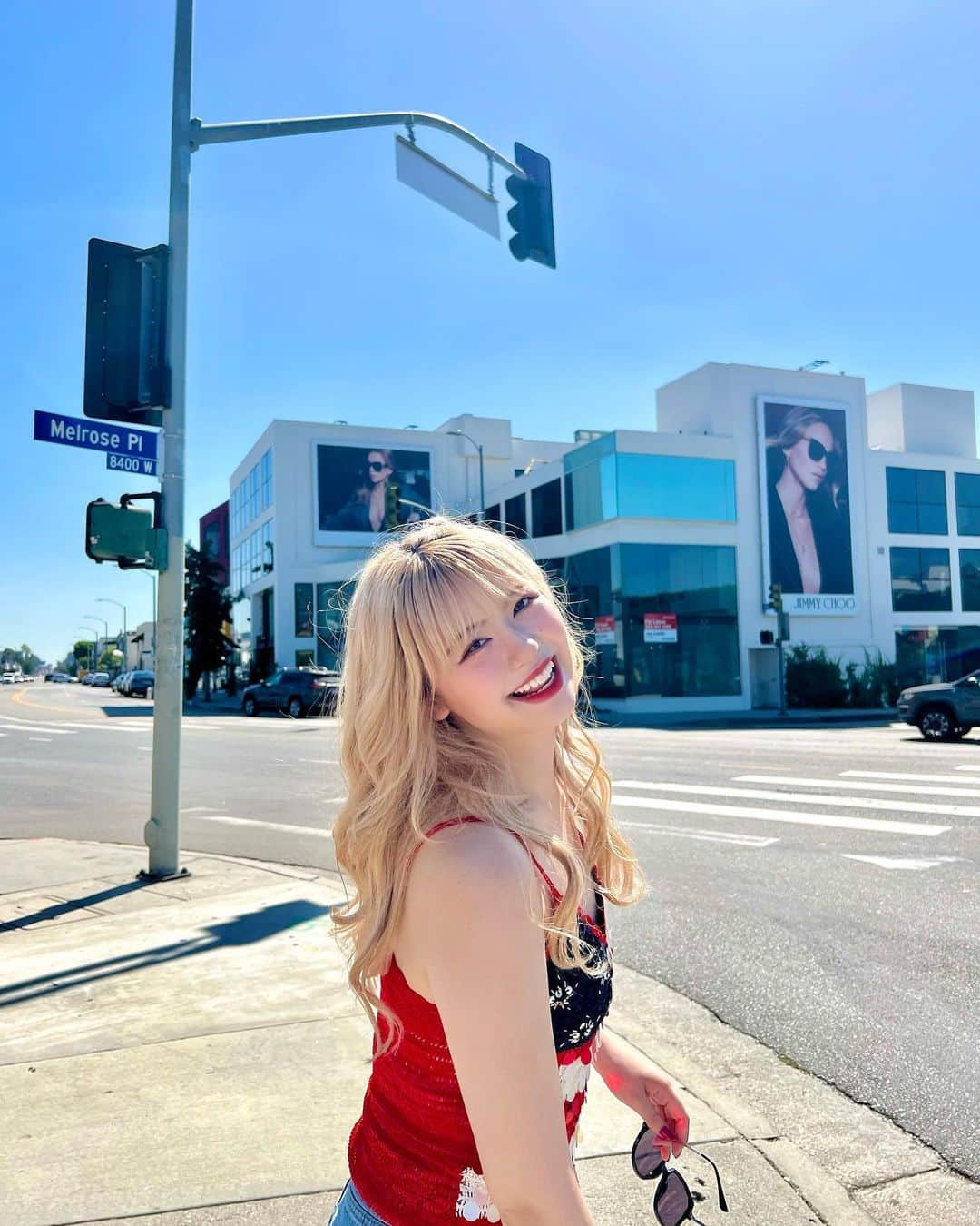 のインスタグラム：「Good morning from America 🐹💗🇺🇸」