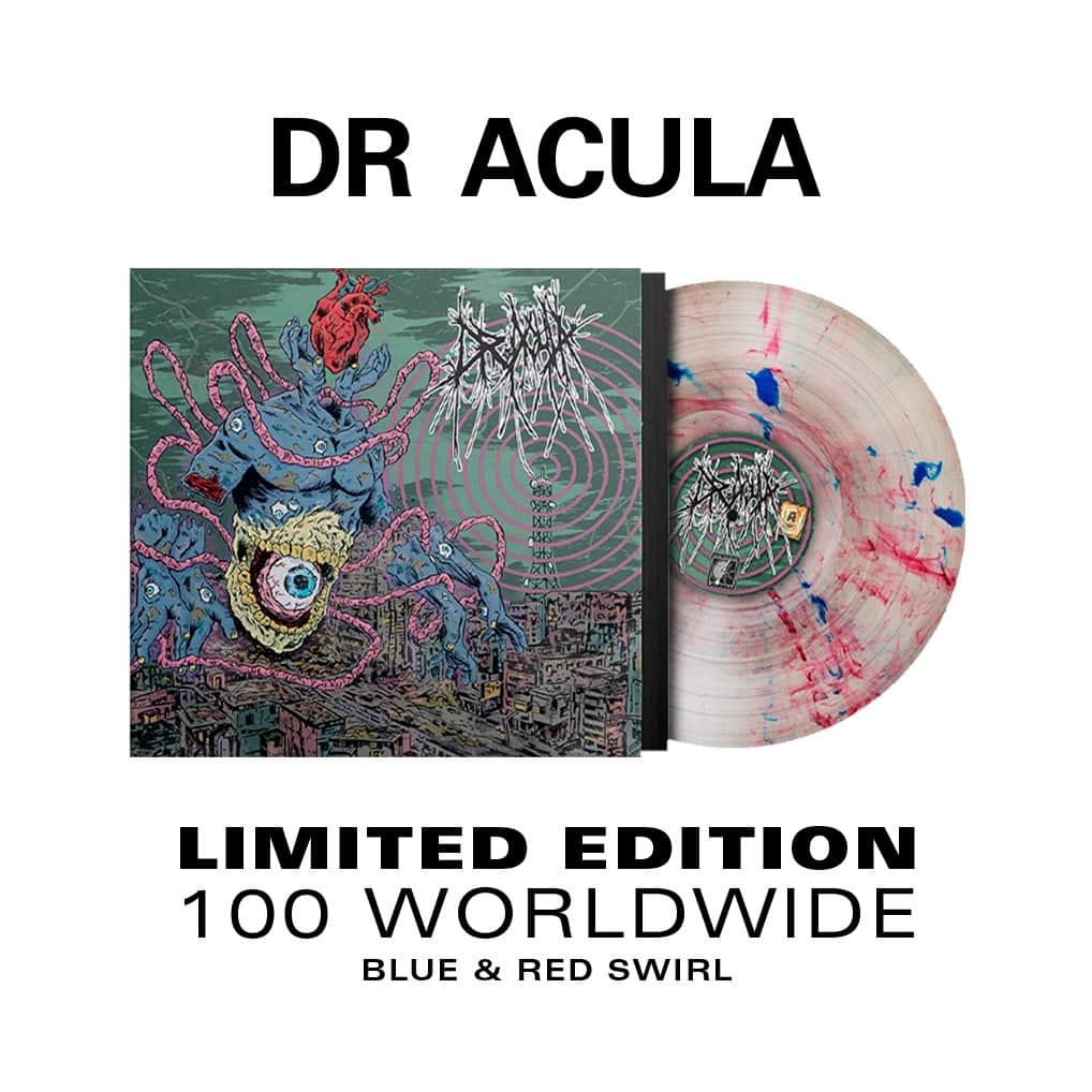Revolverのインスタグラム：「⚡ We've teamed with Dr. Acula for an exclusive vinyl variant of their brutal 2022 comeback album. Only 100 copies. ⁠ ⁠ 🔗 Get yours at the link in bio」