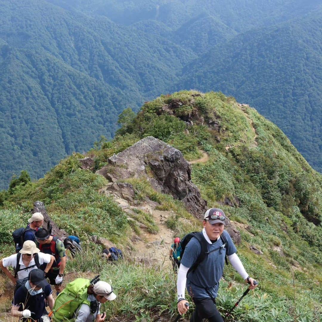 三木谷浩史さんのインスタグラム写真 - (三木谷浩史Instagram)「Nishiguro one rount, Mt.Tanigawa.  Our 14th climbing of Mt.Taniagawa.」9月19日 7時16分 - hiroshi.mikitani