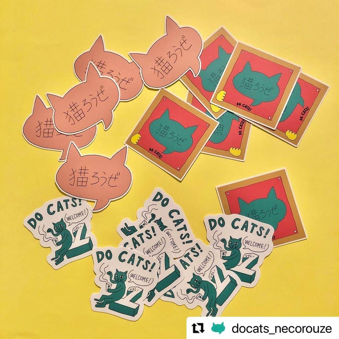 nocotoのインスタグラム：「いよいよ今週末に迫ったイベントDO CATS!。オリジナルステッカーも作りました！ ステッカーって…いくつになっても心躍るよね…🎶 23.24日は渋谷でお待ちしています🙋‍♀️  ・・・  DO CATS! 2023.9.23(Sat),24(Sun) 12:00-18:00 Place @CORRECT showroom    on CAT street（SHIBUYA）  Brand / shop：CAT IN DA HOUSE! / N+Ecology（ネコロジー） / nocoto / weekend cats / 苺一絵（似顔絵） / happy NOON / oheso.no.neko(TNR、保護猫活動)  Correct showroom渋谷に DO CATS!（#ネコろうぜ）をキーワードに集まった仲良しブランド＆ショップが大集合！2日限りの秋祭りを繰り広げます。当日は、バラエティに飛んだ猫だらけの品揃えはもちろん、限定アイテムの販売や、苺一会さんによる似顔絵コーナーなど、楽しい企画目白押しでお待ちしています。遊びに来てネ♡  ※ご来場に際して ・会場は靴を脱いで上がって頂くスタイルになります。恐れ入りますが、ご入用な方はスリッパなどご準備ください。（靴を入れる袋をご用意しております） ・会場は飲食不可となっております。飲み物や軽食等のお持ち込みはバッグにしまえるものをお願いいたします。 ・決済は現金またはクレジットカードがメインです。スマート決済は店舗により対応が異なりますので直接お問合せください。 ・来場者が一定数を超えた場合、お待ちいただく場合がございます。あらかじめご了承ください。  住所：〒150-0001 東京都渋谷区神宮前5-29-9 めぐみハイマンション701  #ネコろうぜ #猫ろうぜ #docats #catindahouse #necology #weekendcats #ichigoichie  @oheso.no.neko2021 @nocoto_store @catindahouse_kuromame @n_ecology_ @weekend_cats @ichigoichie_nigaoe @happynoon_jp」
