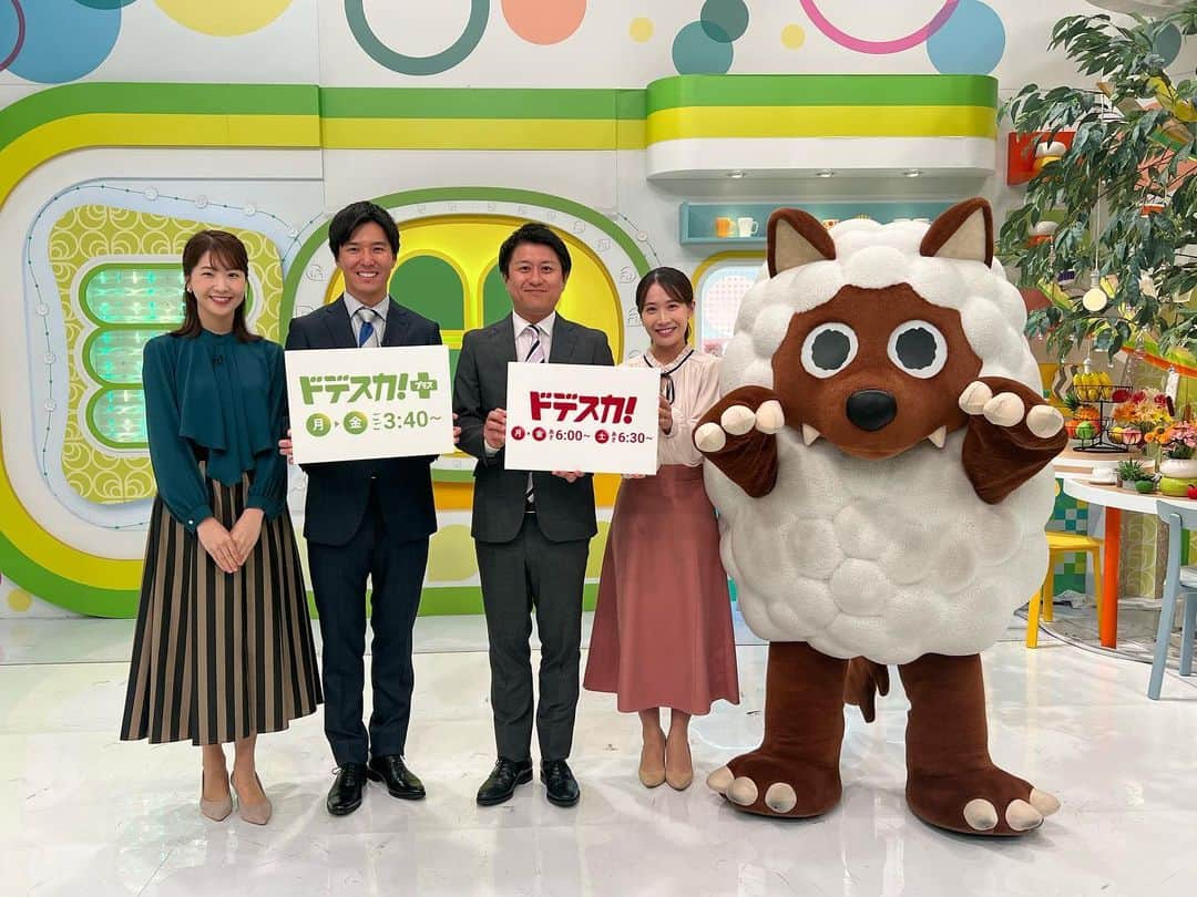 濱田隼のインスタグラム：「10月から、メ〜テレの夕方の新番組「ドデスカ！＋」で 私、濱田がメインMCを担当することになりました。  2005年4月から放送が始まった「アップ！」。 18年半繋いできた信頼のバトンを受け取ることになり、身の引き締まる思いです。 鈴木しおり先輩からも 「はましゅんらしく、頑張って！応援してるよ！」と力強く背中を押してもらいました。  私は、何事にも一生懸命になり、等身大の自分で日々のニュースと向き合いながら 東海3県の皆さんと喜怒哀楽を共感したいです。  ぜひ、テレビを見ながら 「はましゅん、私もそう思う！！ 　まだまだ分かってないなー！ 　またダジャレ言ってる。。笑」 などなど、私にツッコんでください！！ 夕方のひと時を皆さんと一緒に過ごさせて下さい。  10月2日(月)午後3時40分〜「ドデスカ！＋」をよろしくお願いします！  #ドデスカ＋ #よろしくお願いします」