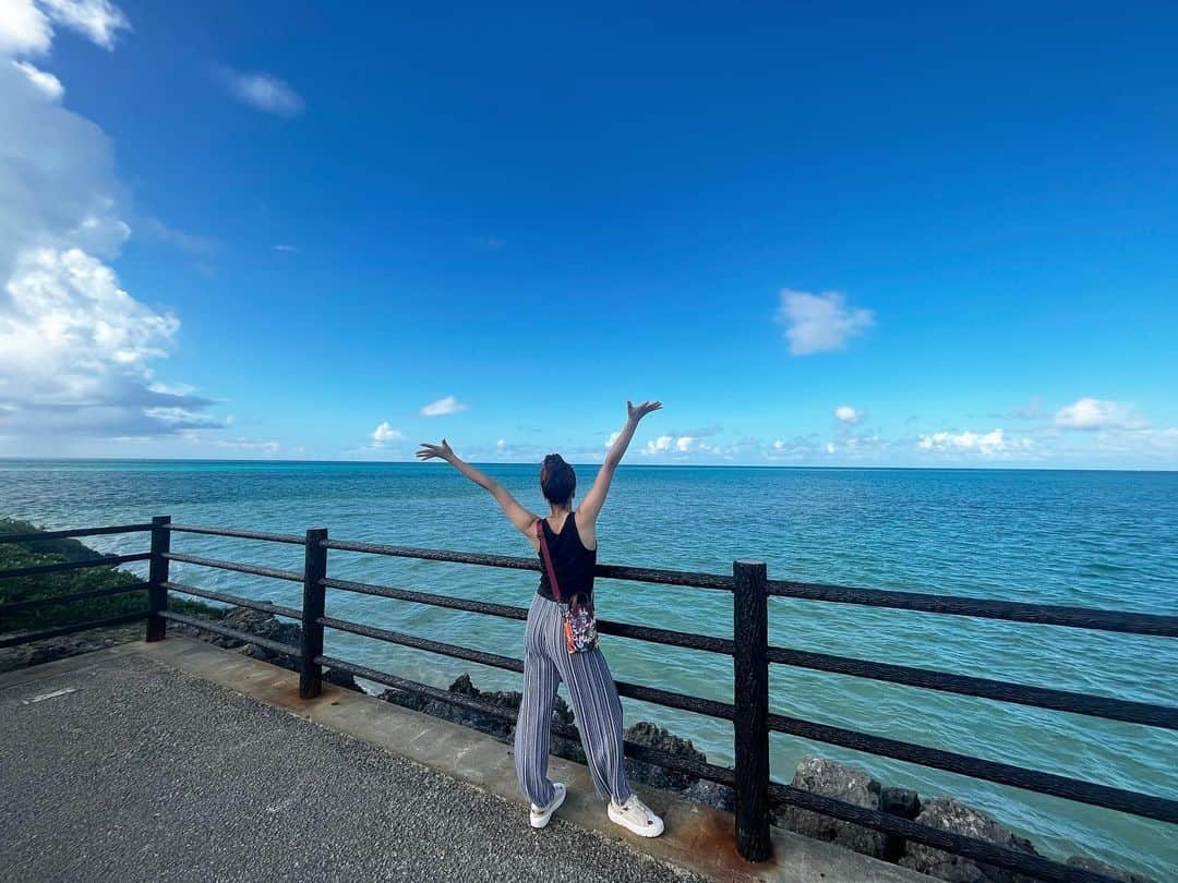 村元哉中のインスタグラム：「宮古島の旅🪸🩵 Part 1 #miyakojima #sunshineonmymind #travelgram」