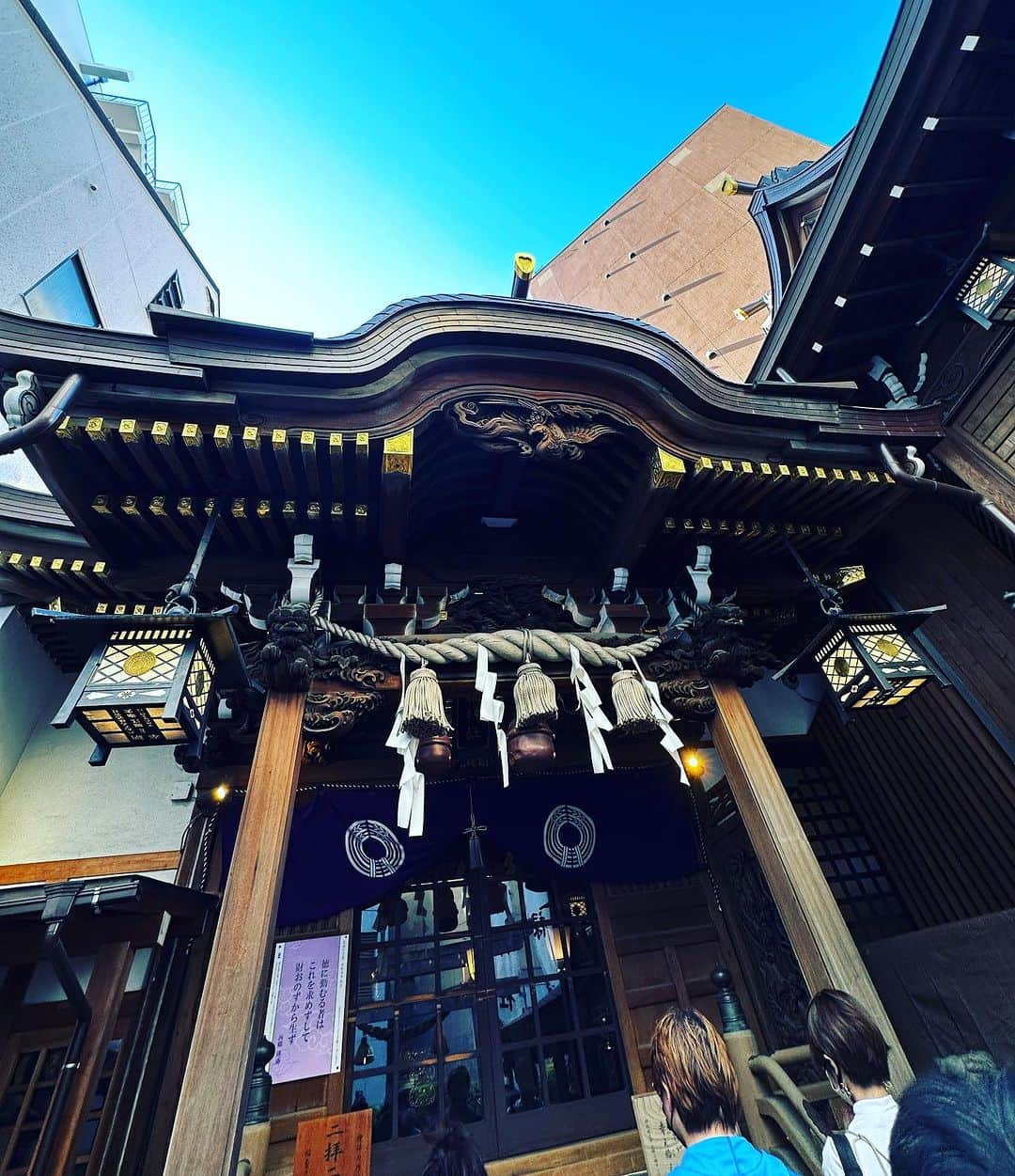 マッコイ斉藤のインスタグラム：「いつも有難う！ございます #小網神社」