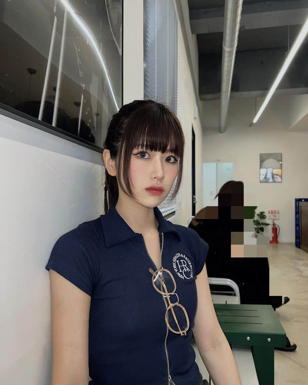 沖楓花のインスタグラム：「広告を見に行った帰りにカフェに☕️🗞  いつも皆様ありがとうございます💭💗 #cafe  #新大久保カフェ #カフェ」
