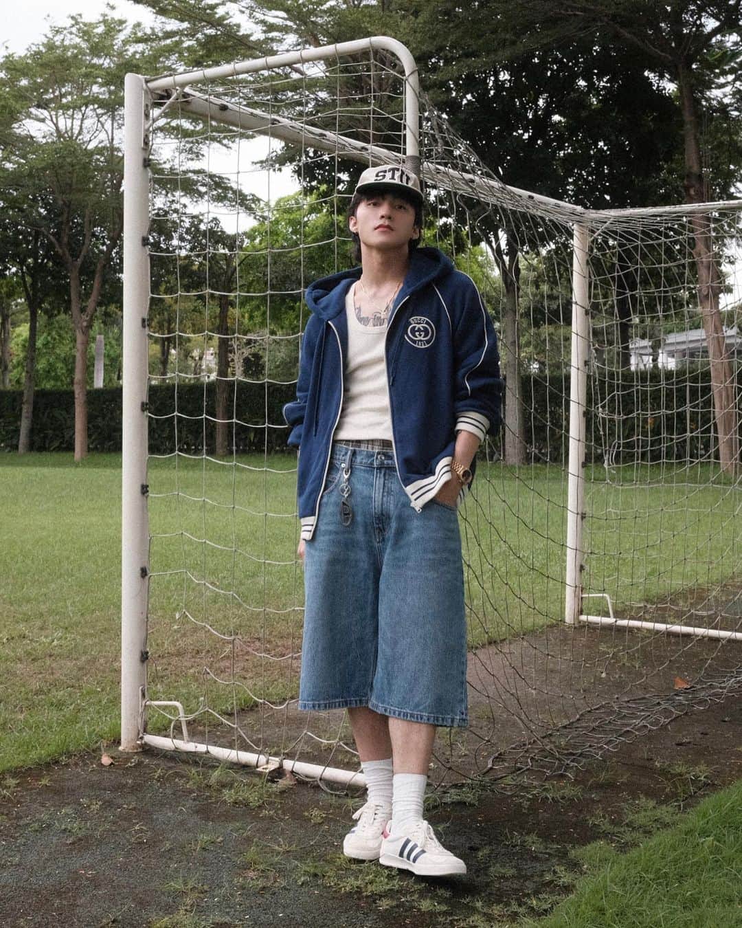 のインスタグラム：「Đi đá bóng hemmmmm !!!!!!? ⚽️⚽️⚽️  #Gucci」