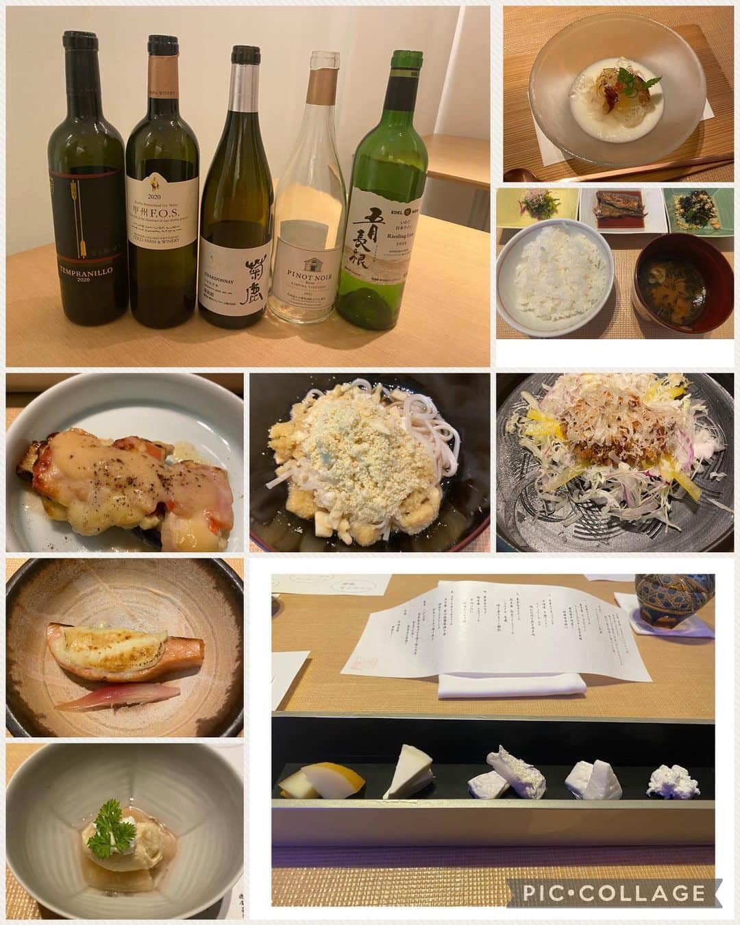 関谷亜矢子のインスタグラム：「日本のチーズ🧀を日本のワイン🍷と そして日本料理で。 日本の素晴らしい仕事を世界に、という思いが詰まった素敵なイベントに参加してきました。  国産チーズをまずはそのまま味わい、続いて国産ワインに合わせて、さらには、 #丸の内一丁目しち十二侯 店主齋藤さんの素晴らしいお料理で頂く。その三段階がチーズラバーとしては嬉しく。  CHEESE STAND#チーズスタンド のチーズはよく知っているモッツァレラやリコッタだけでなく、 #東京白カビチーズや #東京白やなぎ なども、ホロッと優しく美味しくて。  北海道から大分まで、選び抜かれた国産ワインにも改めて感服。こんなに美味しく、バリエーション豊富で。個人的には、#熊本ワインファーム のシャルドネ#菊鹿 に感激。  お料理がまた、創意工夫の賜物で味わい深く。一番会場を沸かせていたのが、「焼き栗のまぶし饂飩」焼き栗を粉状に砕いたものと白カビチーズをよく出汁のきいた冷たい稲庭うどんに合わせて。 栗の香ばしさとミルキーなチーズがよく合って、発想の斬新さに舌を巻きました。  CHEESE STANDの柳平孝二さんのVTRを交えながらのお話からは、東京の牧場のミルクを使って朝3時から始まるチーズ作り、尾山台にも新しい店舗と、ますます意欲的な情熱が伝わってきて、 #チーズプロフェッショナル協会 会長坂上あきさんのお話と共に、国産チーズのこれからにますます期待がふくらみました。  #東京食文化創研舎 での活動で繋がった4人の方々が発起人となったこのイベント。今回はまずはスタートの0回ということ。第1回の開催が今から楽しみです♪ 370あるといわれる日本のチーズ工房、「あと369回できますね！」 というゲストの感想に激しく同意した夜でした。 (お店の写真を撮り忘れたので、公式サイトの写真をお借りしています)  #国産チーズ #国産ワイン #日本のチーズを日本のワインとそして日本料理で #新しい試み #チーズラバー #チーズを食卓に」