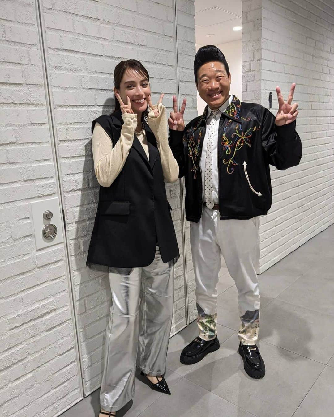 みやぞんさんのインスタグラム写真 - (みやぞんInstagram)「カレンちゃんと収録一緒でした😆👍  楽しかった🥹」9月19日 21時57分 - anzenmiyazon