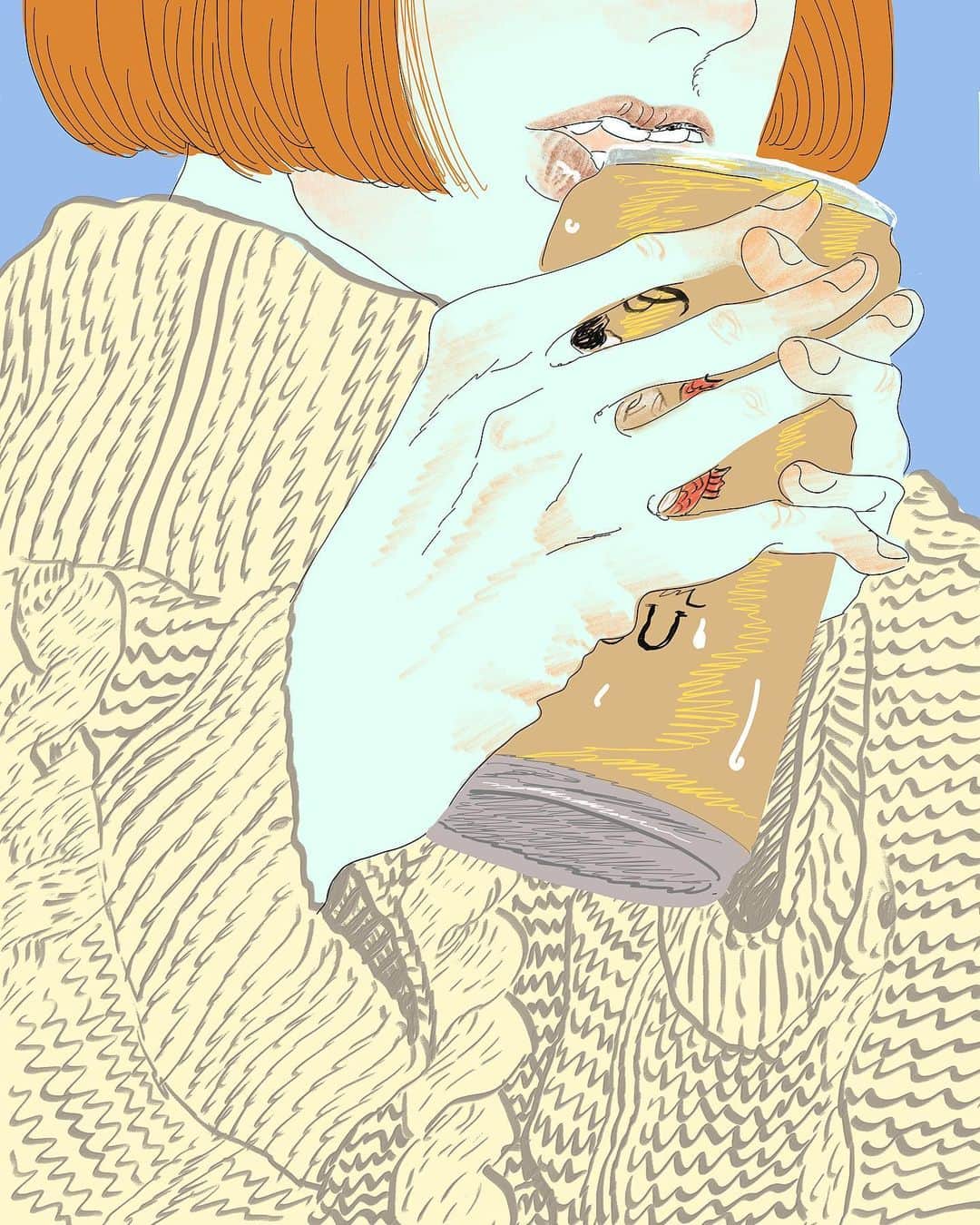 たなかみさきさんのインスタグラム写真 - (たなかみさきInstagram)「早くニットを着て 濃い味のビールを飲みたい🍺」9月19日 22時06分 - misakinodon