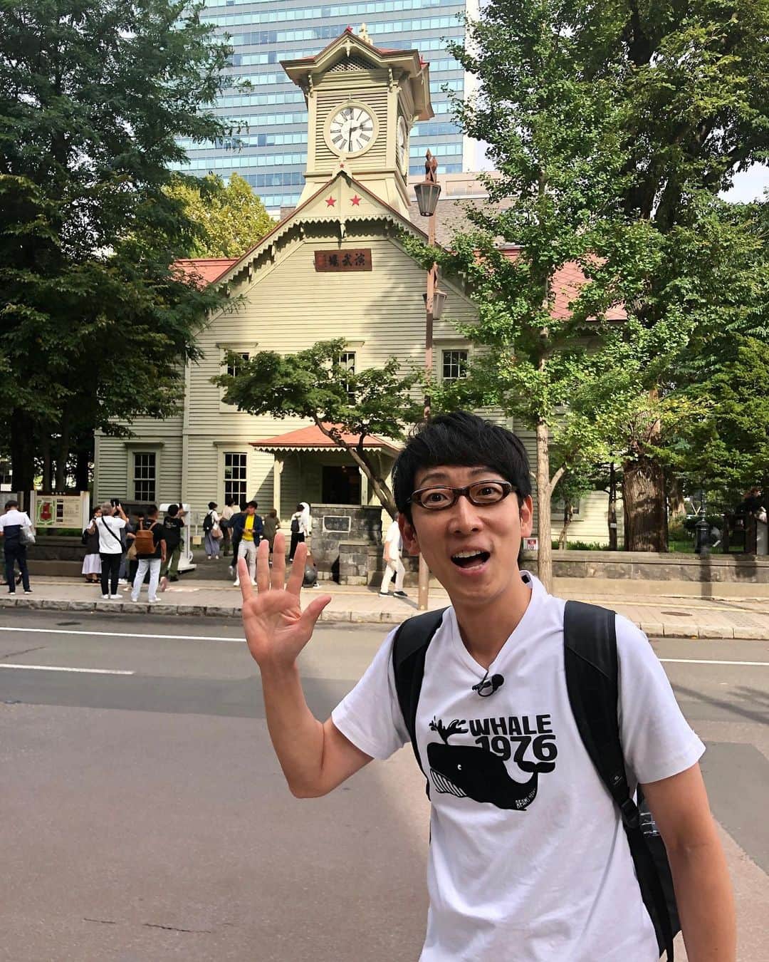 吉川正洋さんのインスタグラム写真 - (吉川正洋Instagram)「そして私はいま札幌におります！時計台です🕑」9月19日 15時50分 - dhyoshikawa