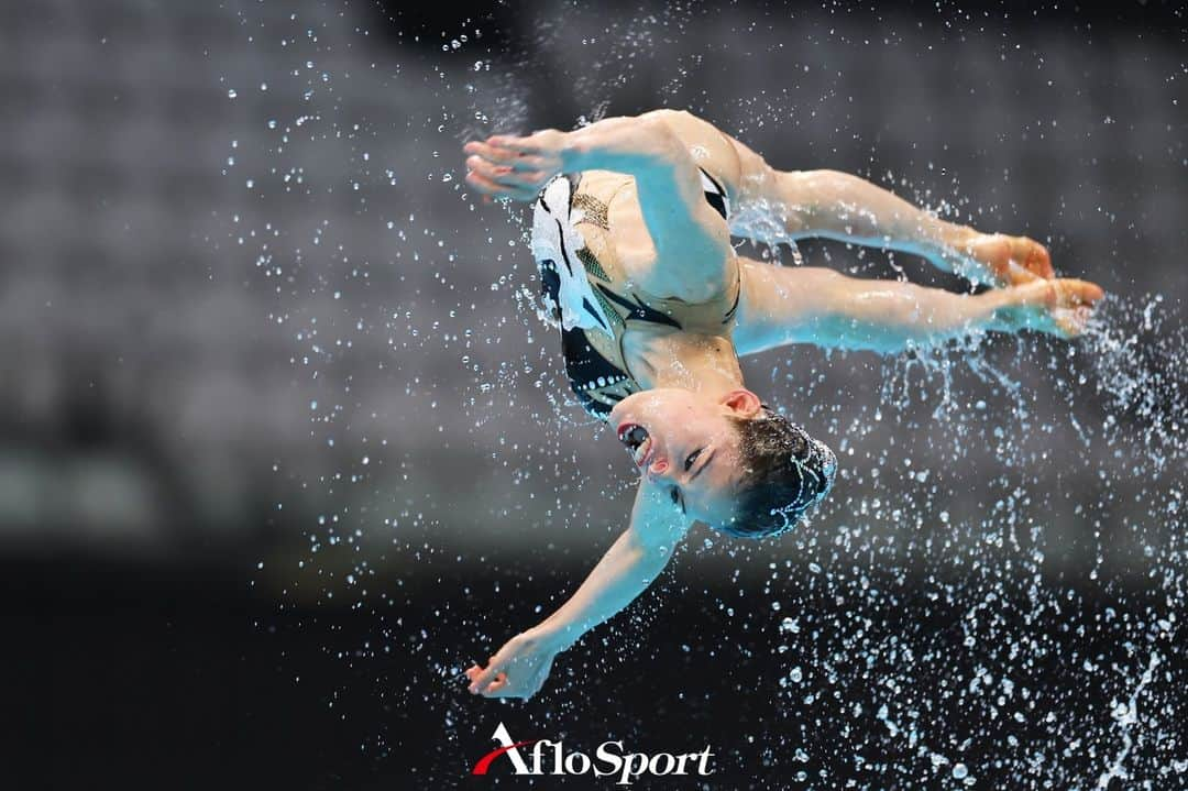 アフロスポーツのインスタグラム：「日本代表/Japan team group (JPN),  JUNE 11, 2023 - Artistic Swimming :  Japan Artistic Swimming Challenge Cup 2023  Team Free Routine Exhibition  at Tokyo Aquatics Centre in Tokyo, Japan.  Photo: @naoki_photography.aflosport  #sportphoto #sportphotography #スポーツ写真」