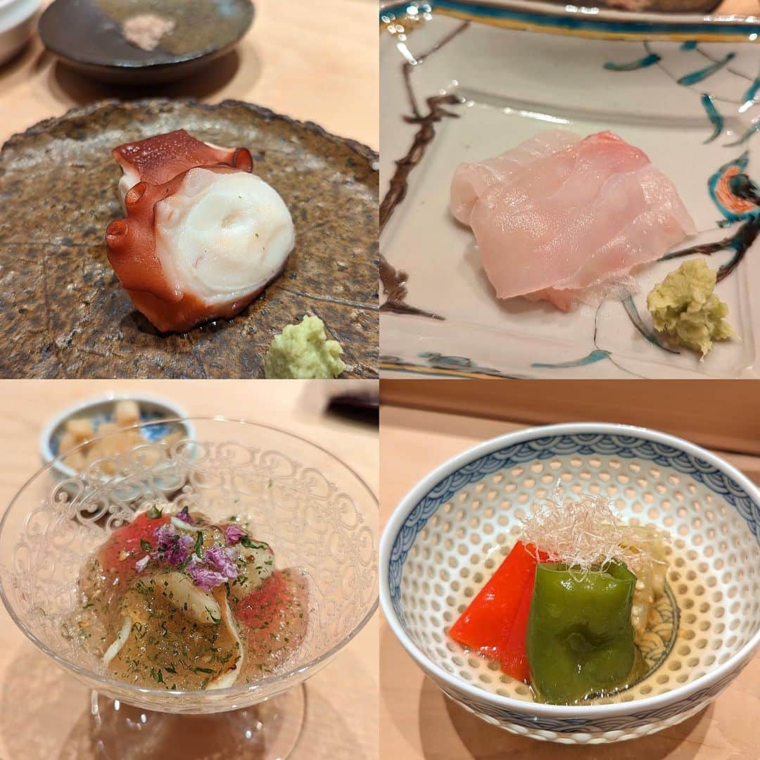 大見さなえさんのインスタグラム写真 - (大見さなえInstagram)「外苑前『鮨 龍次郎』🍣 ミシュラン一ツ星獲得の名店⭐️ "海味"ご出身の中村龍次郎さんが独立されたお店！ ⁡ "まずはご挨拶がてらに握らせてください" っと中トロが登場🍣 シャリは力強く赤酢がしっかり効いてる！ ⁡ 握りは溶ける大トロ、赤身、小肌、雲丹。 一品ものはクエ刺し、鰻、茹でタコ 鮑は肝とシャリ混ぜて✨ ⁡ 大将の優しさが滲み出ていて 気を張らない店内の雰囲気の中 最高のお鮨を味わえる☺️🍣 ⁡ ーーーーーーーーーーーーーーーーーーーーー エリア　外苑前 メニュー ランチ握りコース16,500円   おまかせコース29,700円 ーーーーーーーーーーーーーーーーーーーーー #鮨龍次郎 #龍次郎 #外苑前グルメ #東京鮨 #南青山グルメ #東京名店 #めぐログ_鮨 #めぐログ_外苑前 #鮨 #おすし #大トロ #sushi #japanesefood」9月19日 17時01分 - tabe_megumi