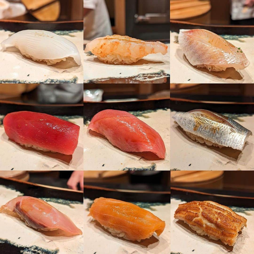 大見さなえさんのインスタグラム写真 - (大見さなえInstagram)「外苑前『鮨 龍次郎』🍣 ミシュラン一ツ星獲得の名店⭐️ "海味"ご出身の中村龍次郎さんが独立されたお店！ ⁡ "まずはご挨拶がてらに握らせてください" っと中トロが登場🍣 シャリは力強く赤酢がしっかり効いてる！ ⁡ 握りは溶ける大トロ、赤身、小肌、雲丹。 一品ものはクエ刺し、鰻、茹でタコ 鮑は肝とシャリ混ぜて✨ ⁡ 大将の優しさが滲み出ていて 気を張らない店内の雰囲気の中 最高のお鮨を味わえる☺️🍣 ⁡ ーーーーーーーーーーーーーーーーーーーーー エリア　外苑前 メニュー ランチ握りコース16,500円   おまかせコース29,700円 ーーーーーーーーーーーーーーーーーーーーー #鮨龍次郎 #龍次郎 #外苑前グルメ #東京鮨 #南青山グルメ #東京名店 #めぐログ_鮨 #めぐログ_外苑前 #鮨 #おすし #大トロ #sushi #japanesefood」9月19日 17時01分 - tabe_megumi