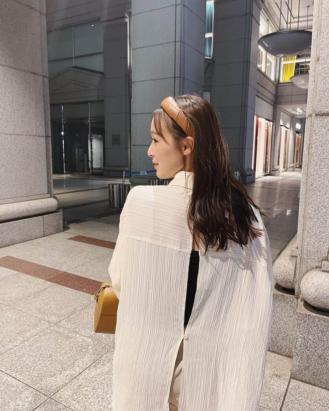 鈴木美羽さんのインスタグラム写真 - (鈴木美羽Instagram)「私服~ このシャツ後ろが空いてるの、可愛い☺︎☺︎」9月19日 17時09分 - suzukimiu_0414