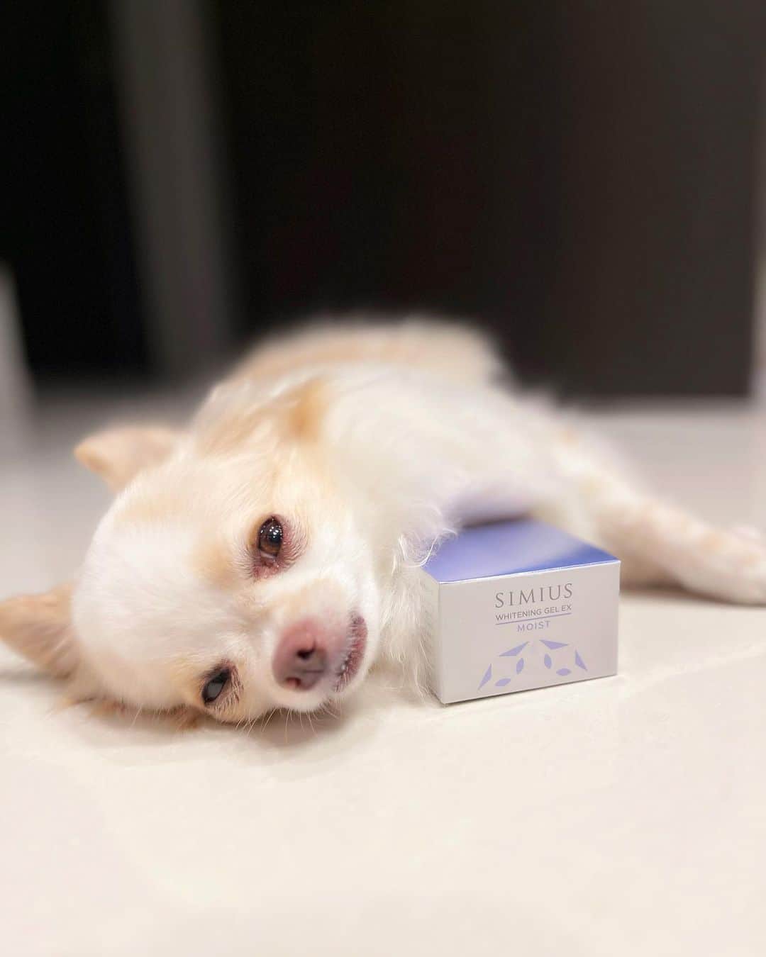 のインスタグラム：「💜🧖‍♀️💜  ⇨⇨swipeして最後まで見てね⇨⇨  今愛用している化粧品のご紹介🧴  オールインワンジェルのシミウスジェルという商品を今月入ってから使ってます✨ 真夏のゴルフや海…あまりにこんがりいきすぎているので、朝晩はせめてもの肌にいいもので必死にケアです😂笑笑  手に取って肌に乗せた時も、もっちりしたテクスチャーなのに、馴染ませるとベタつく事なく思ったよりさっぱりしてるので、今の季節に心地がいい✨  旅行にも基礎化粧品はこれひとつ持って行けばいいから、楽チンだ😆  #シミウス #美白 #シミケア #プラセンタ #スキンケア #エイジングケア #メビウス製薬 #PR  ゴルフ動画は随分前のものです🏌️‍♀️ 日傘さしてても、毎回こんがりいってます😇  #golf #golfswing #ゴルフ #ゴルフ女子 #theclubgolfvillage」
