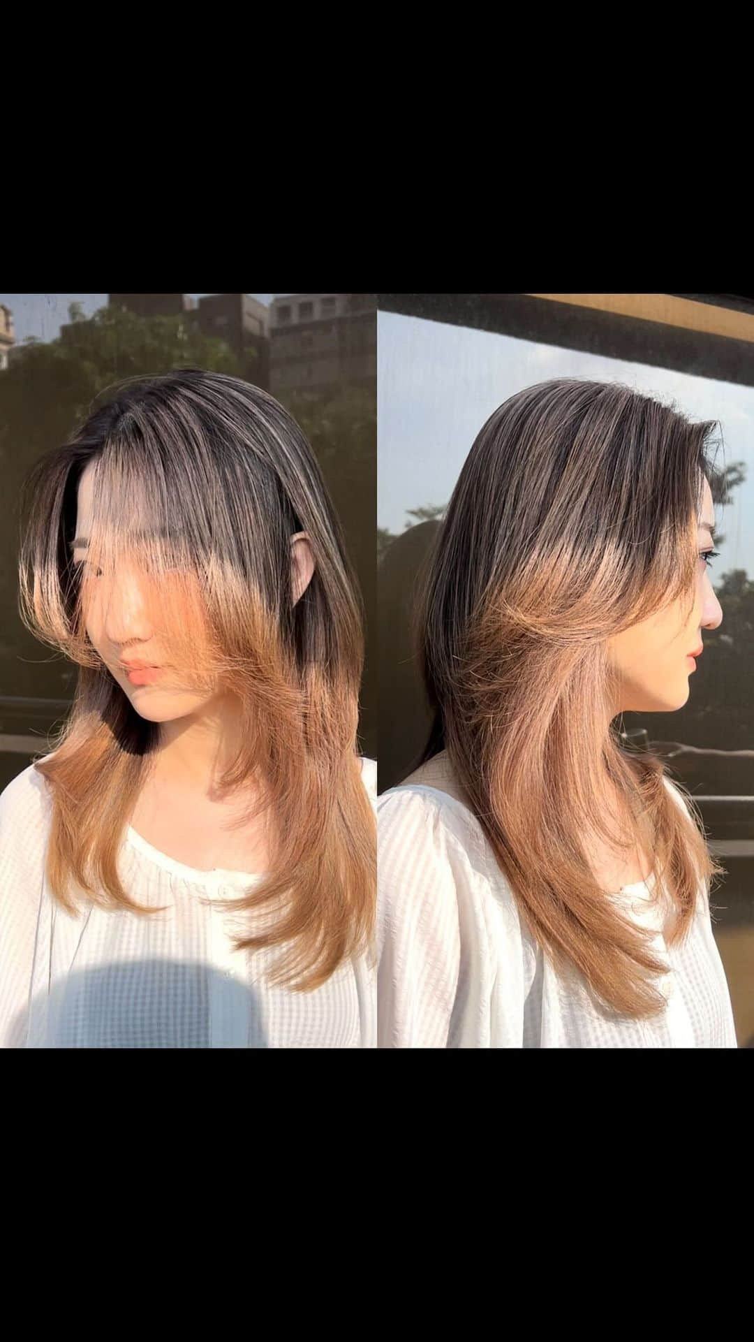 NOBU/渋谷店のインスタグラム：「#バレイヤージュ . . #メタルdx  #マルチテクニックス #イノアカラー @lorealpro_education_japan @lorealpro_education_taiwan  . . @nobuhair 担当プロデューサーNOBU . . NNNスリーエヌ　 ■営業時間10:00〜20:00  ※年中無休 ■住所　107-0061 東京都港区北青山3-12-1 オウル3階 . . #ヘアスタイル #オイルカラー #ブリーチ  #カラー #バレイヤージュ #ヘアアレンジ  #韓国ヘア #外国人風 #新色 #美容師 #髮型 #髮型師 #剪髮 #中長髮#ตัดผม#ผม#헤어 #컷#hair #hairstyle」