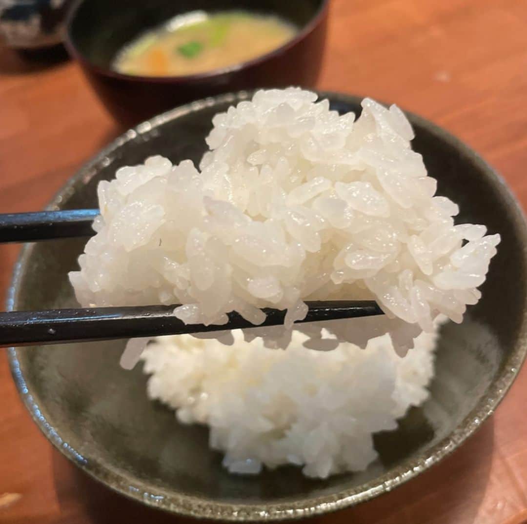 ごはんですよさんのインスタグラム写真 - (ごはんですよInstagram)「宇宙一のアジフライだ、ってかとうと同じく新屋敷さんが大好きな同志(今は鰯料理にハマっているらしい)と騒いでいたのは2年前。  あの頃もアジフライに対する表現の全てが半端なく凄かったのに。凄みが増してて怖かった。  唐突に襲いかかってきた新屋敷さんのアジフライ欲を満たすためランチを予約、スキップに喜びの小躍りを交えてお店へ向かう。  中は相変わらず隅々まで掃除が行き渡った綺麗な空気。 こういうお店の空気をスンスン嗅ぎたくなるのはかとうだけだろうか。  宇宙一のアジフライはやっぱり宇宙一だった。 卓上調味料にお洒落な水塩なるものがあったからアジフライにワンプッシュかけて食べてみた。 この食べ方すごいわ。アジフライの塩味にスッと馴染んで旨みを引き締めてくれてた。  だがしかしだ。 アジフライがあんまりにも美味し過ぎて何も付けないでそのままいただくが一番だった。が、またも今回の結論。  前より増してアジフライは身の旨みに磨きがかかる…….否、そんな言葉じゃ足りんな。究極の更に上をいった領域に到達してた。  こんなにも美しいアジフライは他にない。  水塩はアジフライより隼人さんが育てたぴかぴかのご飯にワンプッシュかけて食べた方がかとうは好きだった。塩おむすびみたいな感じで。  そんでこのご飯もすんごいのよ。 高級店で出してくれる土鍋で炊き上げた特Aお米よりもかとうは凄く好きだった。  このご飯だけでお店が爆発的人気で成立すると思う。 売って欲しいくらいだ。  やっぱり新屋敷さん強過ぎる。 何もかもが。  #酒肴新屋敷 #高田馬場ランチ #アジフライ」9月19日 18時12分 - pakupakumeshi