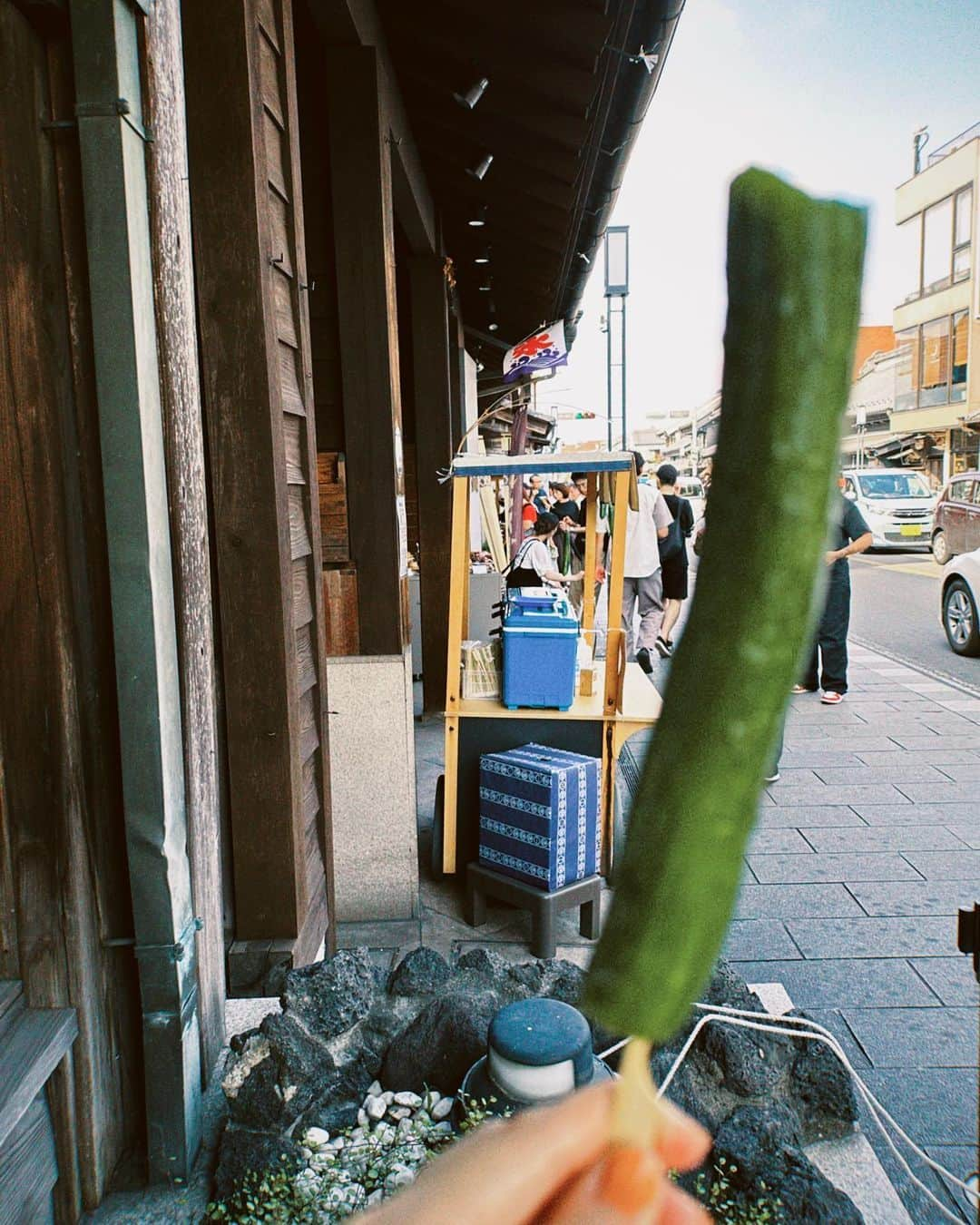 三戸なつめさんのインスタグラム写真 - (三戸なつめInstagram)「お久しぶりの川越🦫🤓 食べ歩き美味したしかた🙌 長袖はまだまだ早かったです、、暑。 #川越 #川越食べ歩き #mito_natsume」9月19日 18時13分 - mito_natsume