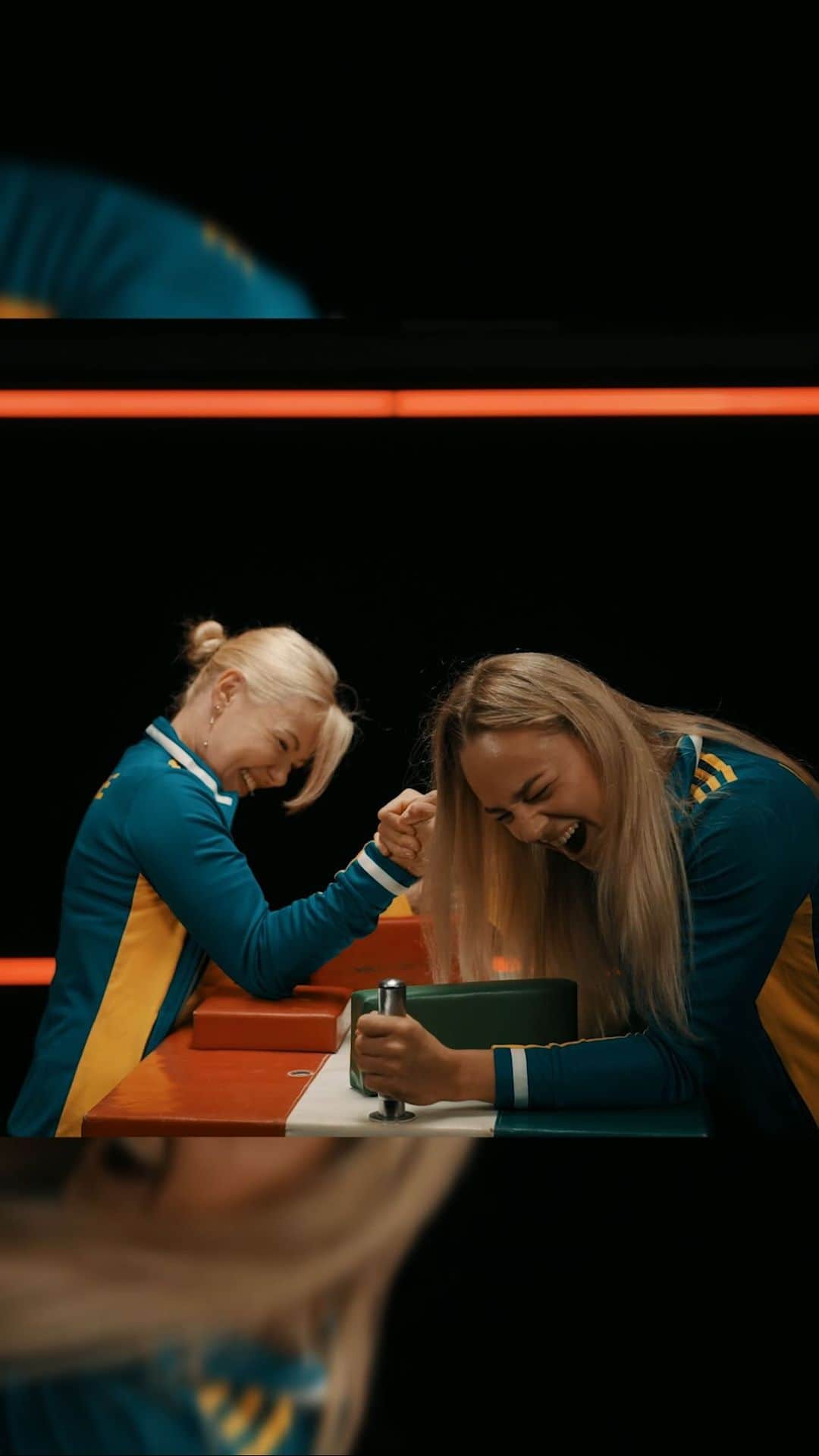 のインスタグラム：「Arm wrestling: Daria Bilodid vs her mom! 💪🏼🥋  #Judo #Olympics #WJT #Sport」