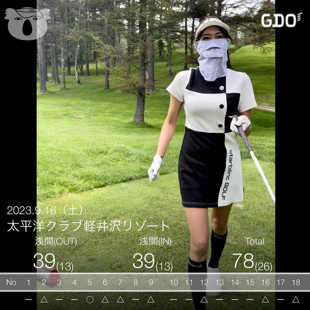 ISHIIYUKIKOさんのインスタグラム写真 - (ISHIIYUKIKOInstagram)「この前めっちゃ久しぶりに🔴から70台出た😍 めっちゃ嬉しくて記念に残す笑  軽井沢だからいつもより飛んでセカンドが狙える距離で嬉しい✨ 涼しくて汗かかないし最高だったよん🥺  次はホールインワンしたい🩷  #ゴルフ #ゴルフ女子 #golf #golfgirls  #골프 #골프스타그램  #高尔夫 #golfswing  #韓国スタイル #ゴルフウェア #ゴルフコーデ」9月19日 18時25分 - ishii_yukiko