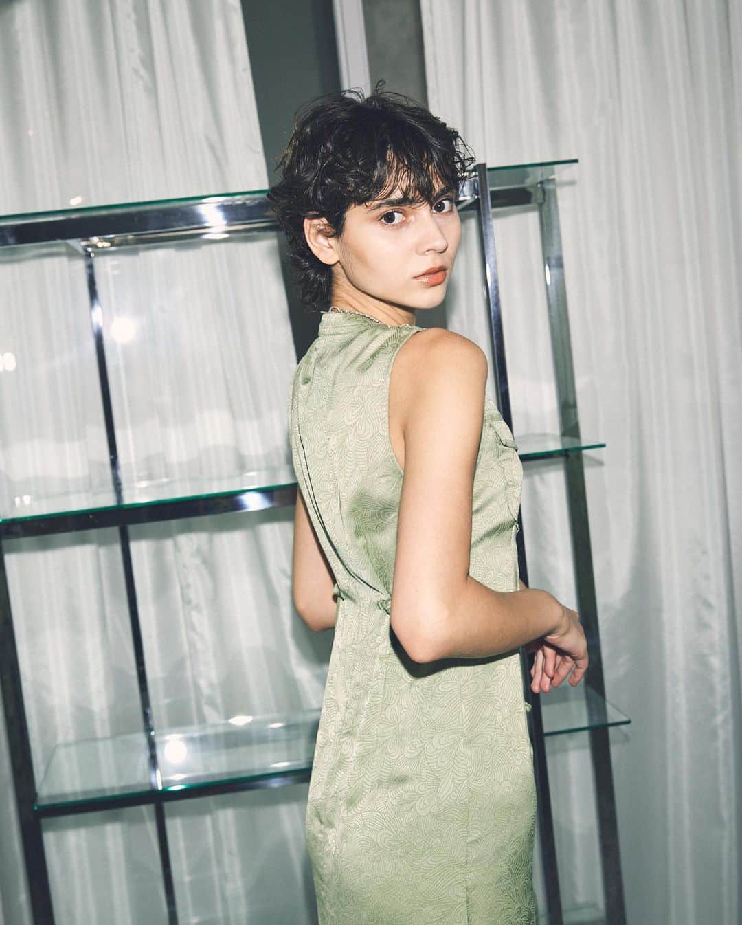 Juemiさんのインスタグラム写真 - (JuemiInstagram)「CN Marble Dress black/green/beige/gray ㅤㅤㅤㅤㅤㅤㅤㅤㅤㅤㅤㅤㅤ #JUEMI」9月19日 18時39分 - _juemi_