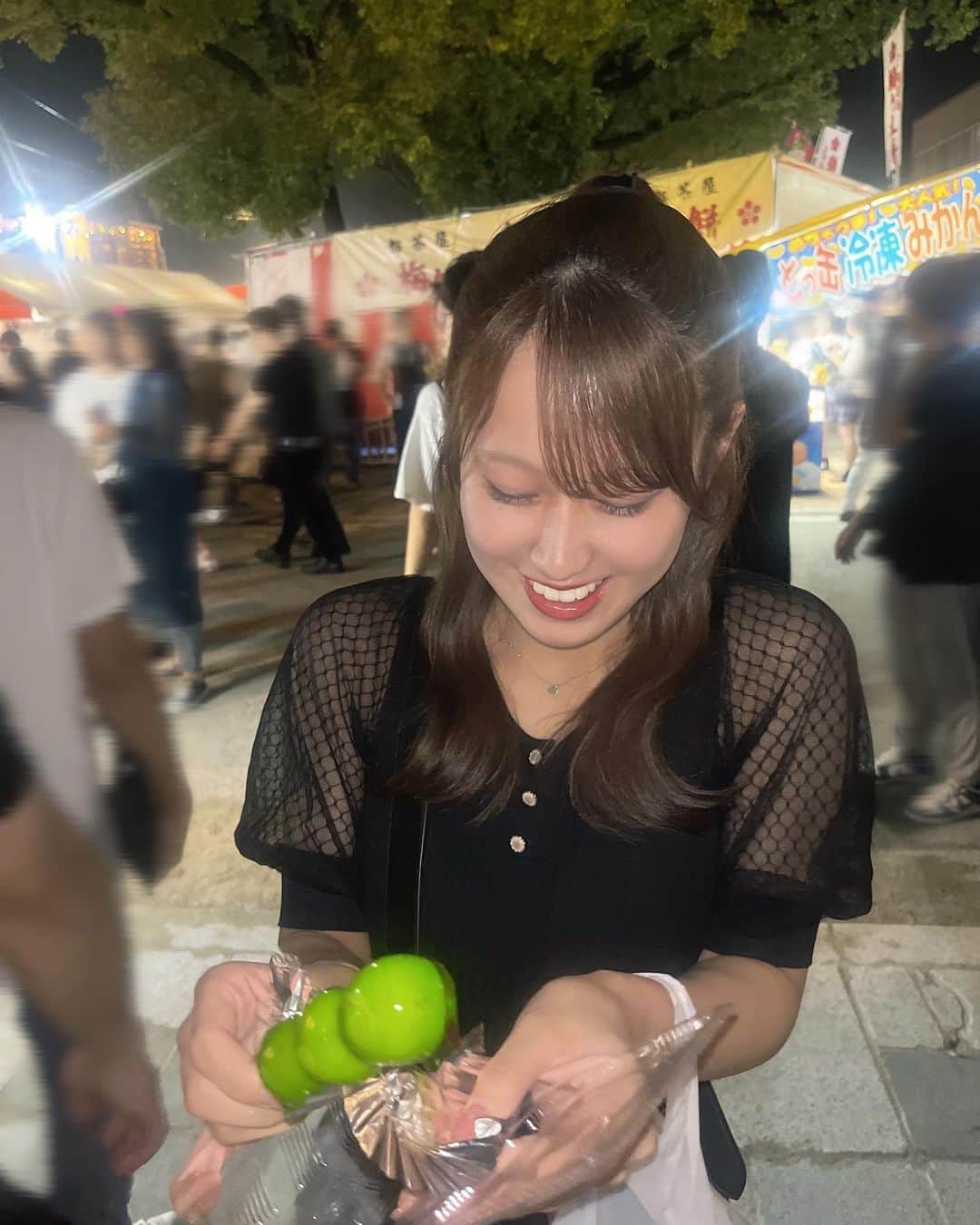 川平聖さんのインスタグラム写真 - (川平聖Instagram)「お祭りたのしかた🫰  #放生会」9月19日 20時19分 - hijiri__hkt48