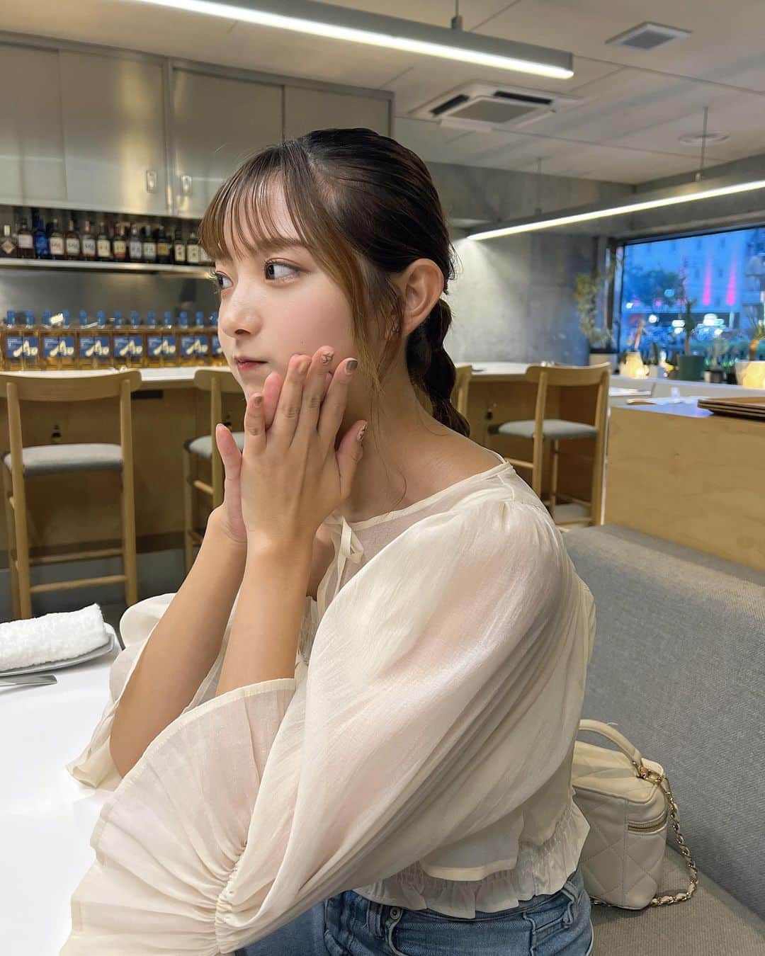 悠花さんのインスタグラム写真 - (悠花Instagram)「お友達と夜ごはん食べて、 夜カフェ行った日🍽️🌙」9月19日 20時28分 - haruka_217_