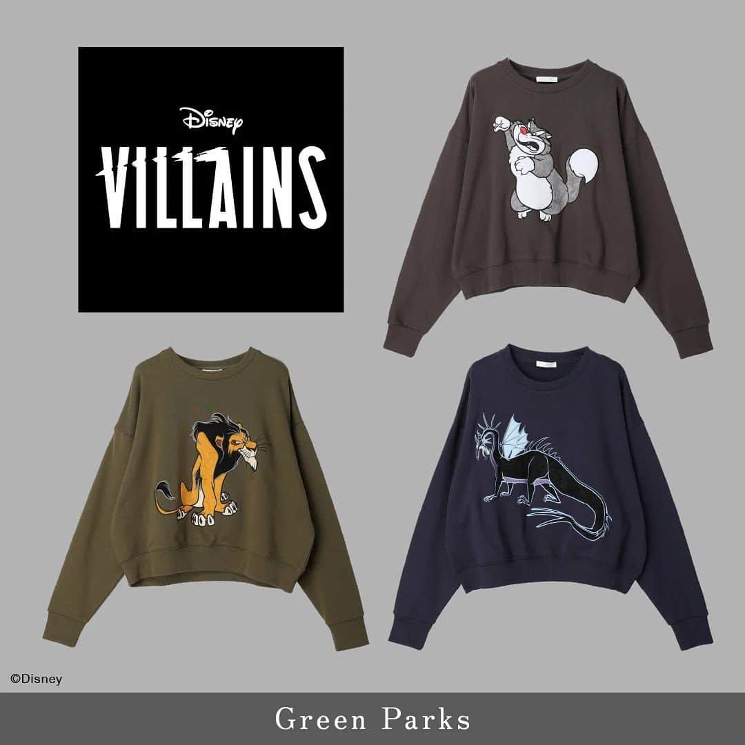 Green Parks(グリーンパークス) さんのインスタグラム写真 - (Green Parks(グリーンパークス) Instagram)「【Disney VILLAINS】店舗とWEBで好評販売中 「ハートの女王」「スカー」「アースラ」「女王」 「ハデス」 「マレフィセント」などのディズニーヴィランズを モチーフにした、特別なアイテムをCHECK☑  #GreenParks #グリーンパークス #ディズニー #disney #ディズニーヴィランズ #ふしぎの国のアリス #クイーンオブハート #ハートの女王  #ライオンキング #スカー  #リトルマーメイド #アースラ #白雪姫 #エヴィルクイーン #ヘラクレス #ハデス #眠りの森の美女 #マレフィセント」9月19日 20時35分 - green_parks