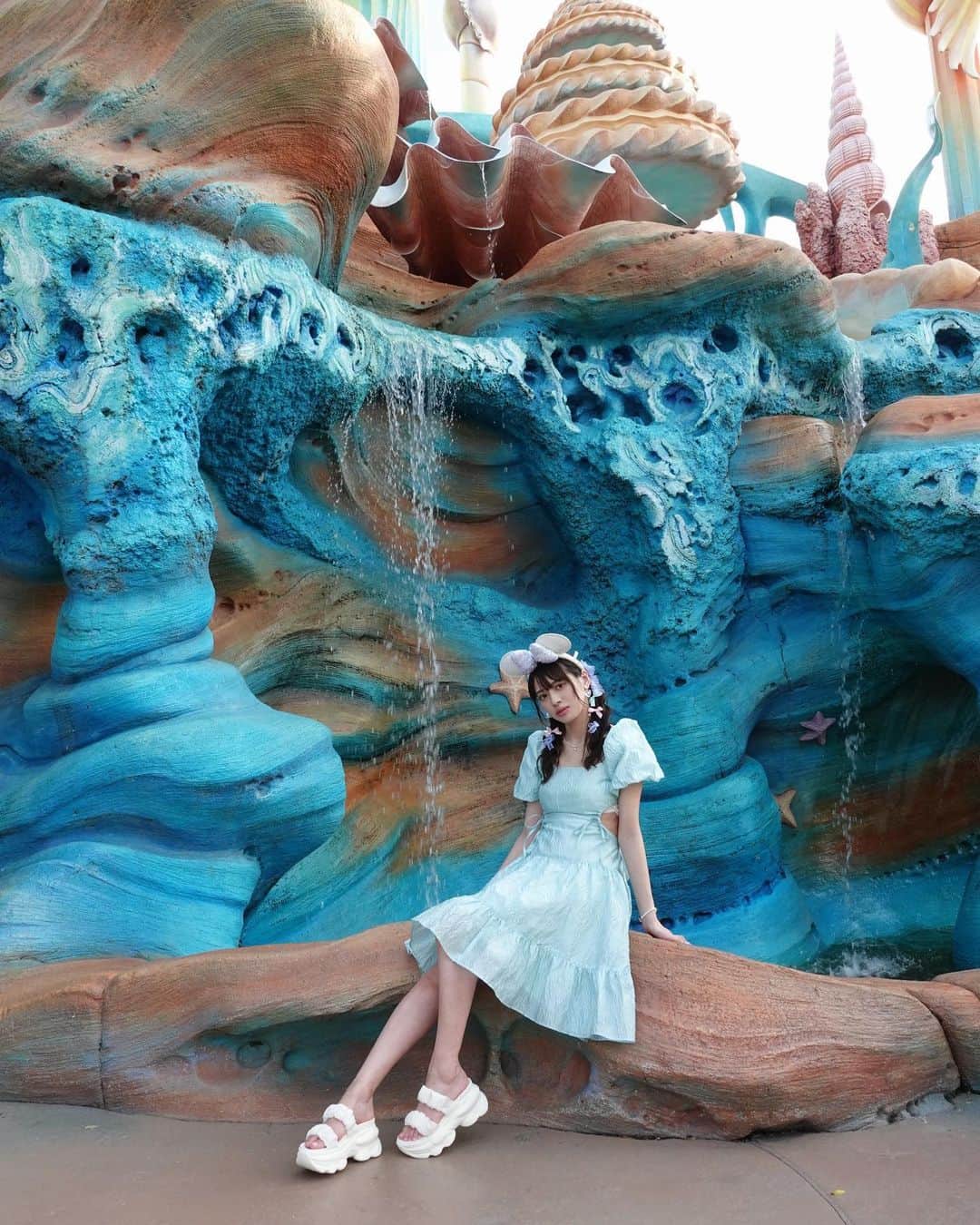 藤田いろはのインスタグラム：「⁡ ⁡ 🧜🦀🐟🫧 ⁡ ⁡」