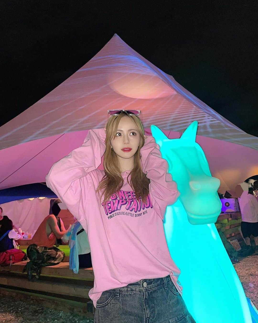 Nanaseさんのインスタグラム写真 - (NanaseInstagram)「💚🩵💜🩷🦄🎪🌠💞💞 ⁡ ⁡ ⁡ ⁡ ⁡ ⁡ ⁡ ⁡ #RSR23 #RISINGSUNROCKFESTIVAL #RSR #ライジングサン #ライジングサンロックフェスティバル」9月19日 22時26分 - __n930