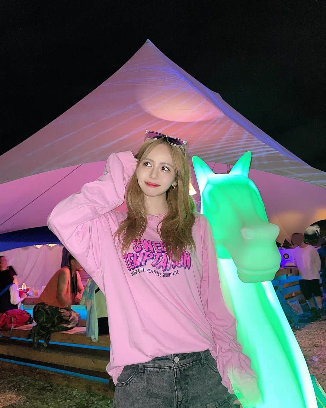 Nanaseさんのインスタグラム写真 - (NanaseInstagram)「💚🩵💜🩷🦄🎪🌠💞💞 ⁡ ⁡ ⁡ ⁡ ⁡ ⁡ ⁡ ⁡ #RSR23 #RISINGSUNROCKFESTIVAL #RSR #ライジングサン #ライジングサンロックフェスティバル」9月19日 22時26分 - __n930
