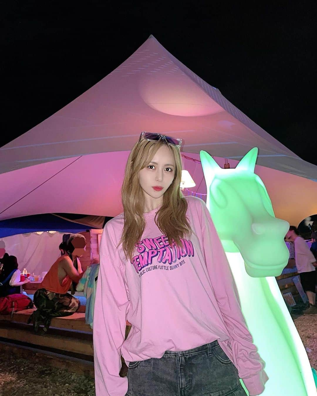 Nanaseさんのインスタグラム写真 - (NanaseInstagram)「💚🩵💜🩷🦄🎪🌠💞💞 ⁡ ⁡ ⁡ ⁡ ⁡ ⁡ ⁡ ⁡ #RSR23 #RISINGSUNROCKFESTIVAL #RSR #ライジングサン #ライジングサンロックフェスティバル」9月19日 22時26分 - __n930