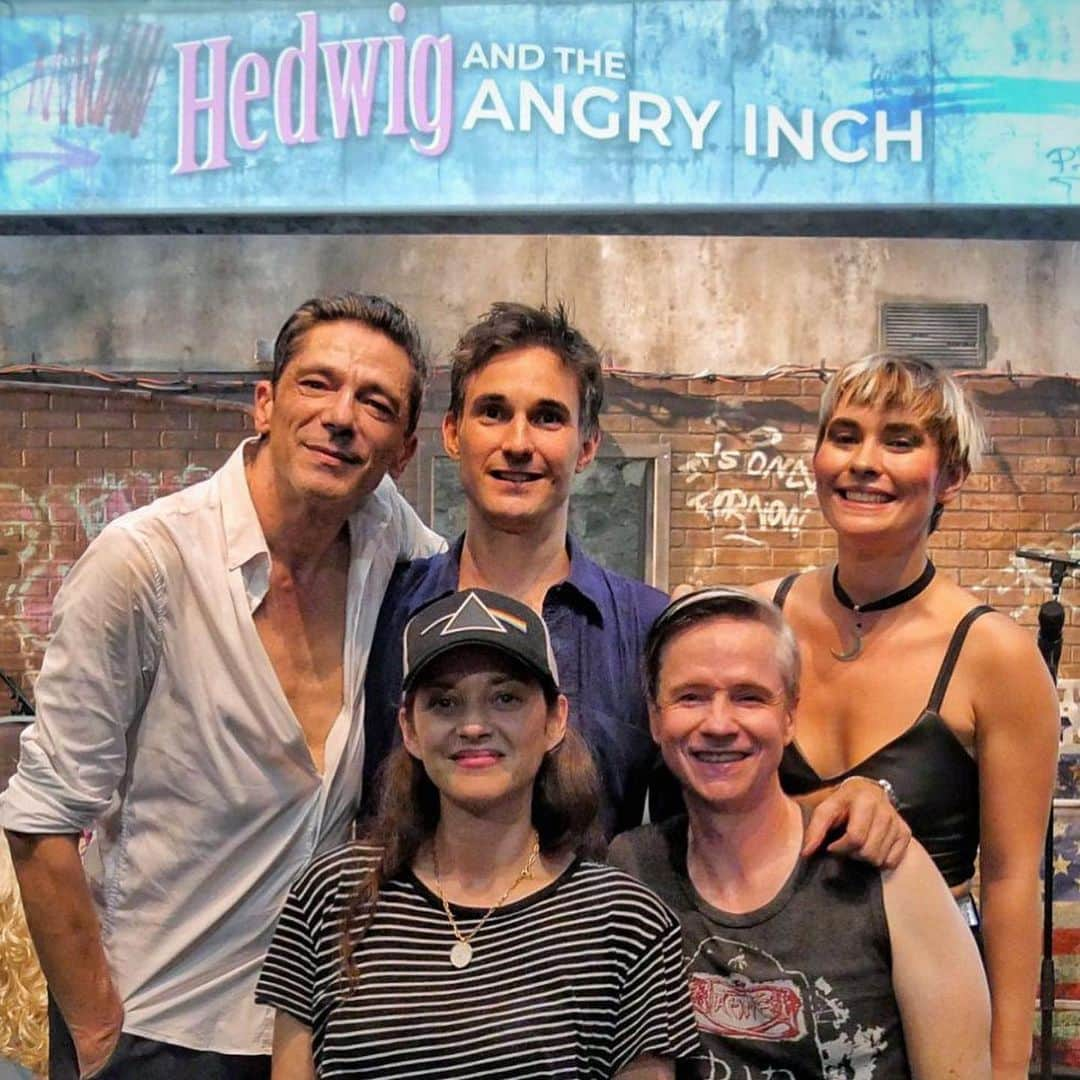 ジョン・キャメロン・ミッチェルさんのインスタグラム写真 - (ジョン・キャメロン・ミッチェルInstagram)「An absolute joy to attend the preem of @hedwigandtheangryinch_france starring the fantastic @bricehillairet and @a.n.th.e.a directed by @dominiqueguillo_officiel at @cafedeladanse in paris with my buddies @charleedt @jesuisizae @matthieubonicel and the wonderful @marioncotillard! Pic by @gregjuppin. Playing off and on through the spring!」9月19日 22時28分 - johncameronmitchell