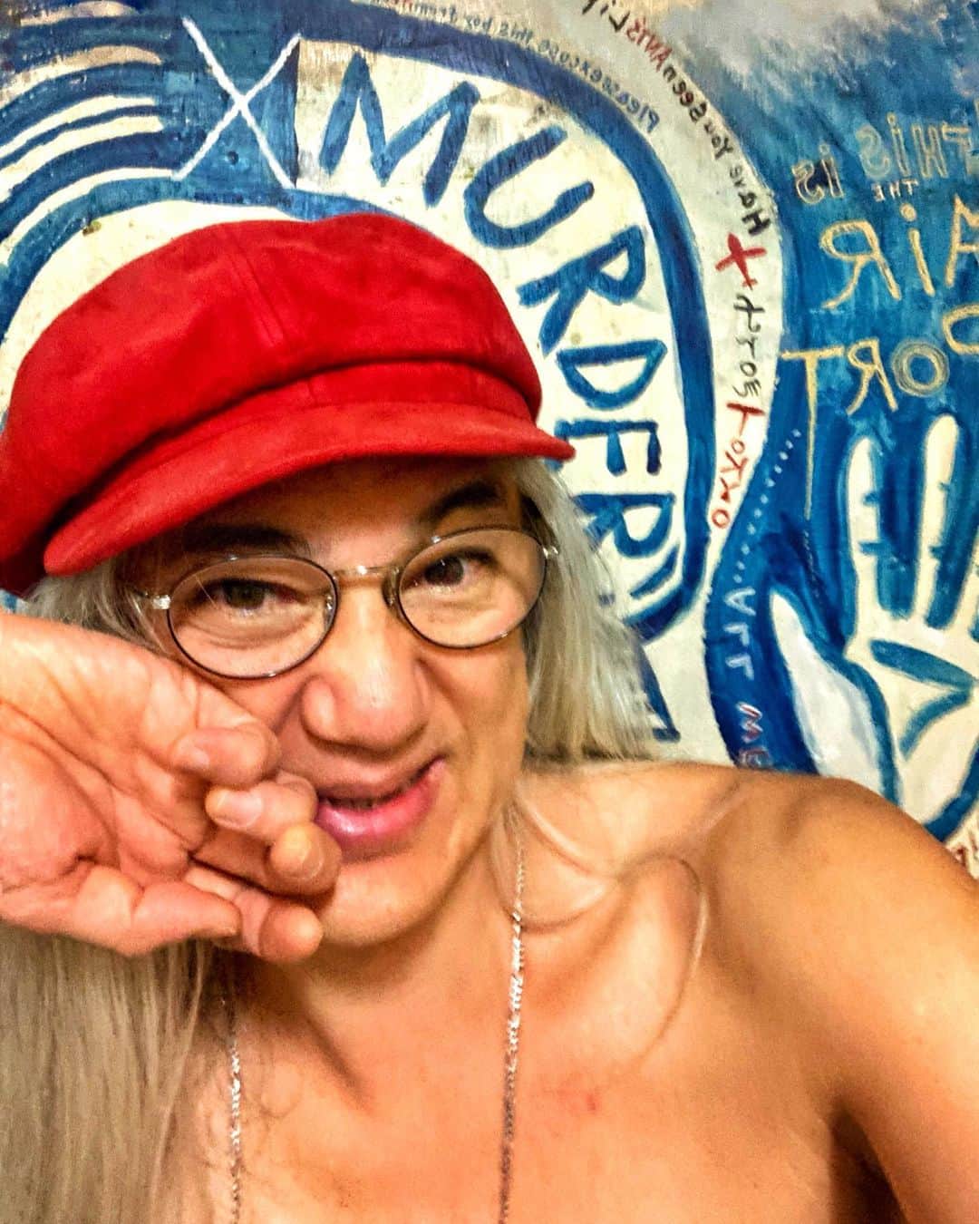 イマイアキノブのインスタグラム：「✺ 前途洋洋  brand new reading glasses  グンナイ  @mr_casanova_eyewear  @the_sessions_nagoya」