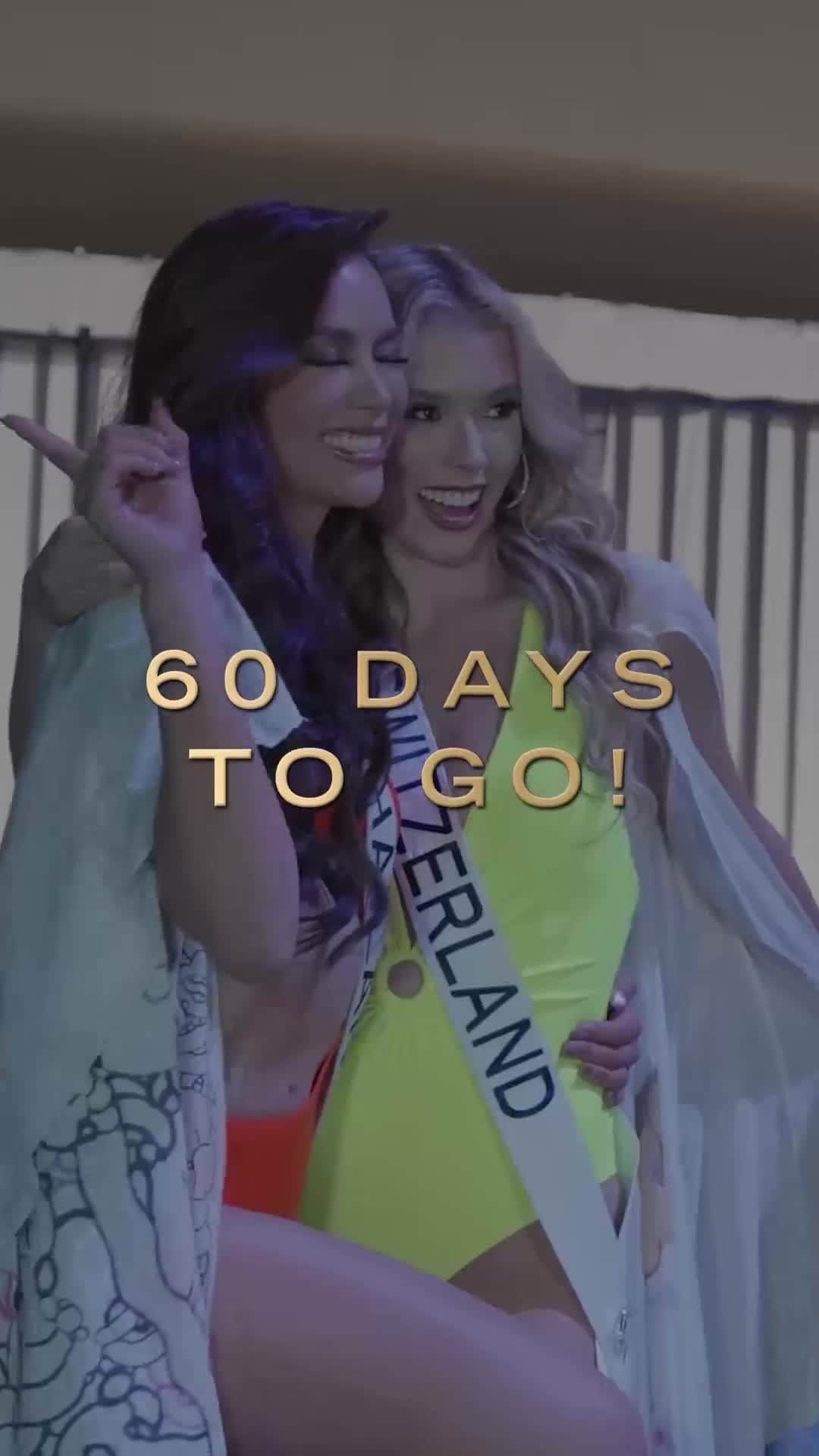 イリス・ミトゥネールのインスタグラム：「60 DAYS TO GO! 🌟⁠ ⁠ We are only 60 days away from the 72nd MISS UNIVERSE Competition! What backstage content do you want to see this year?! Comment below! ⬇️⁠ ⁠ The 72nd MISS UNIVERSE Competition will air around the world on November 18, 2023 from El Salvador 🇸🇻⁠ ⁠ Stay tuned for more information on the official Miss Universe app.」
